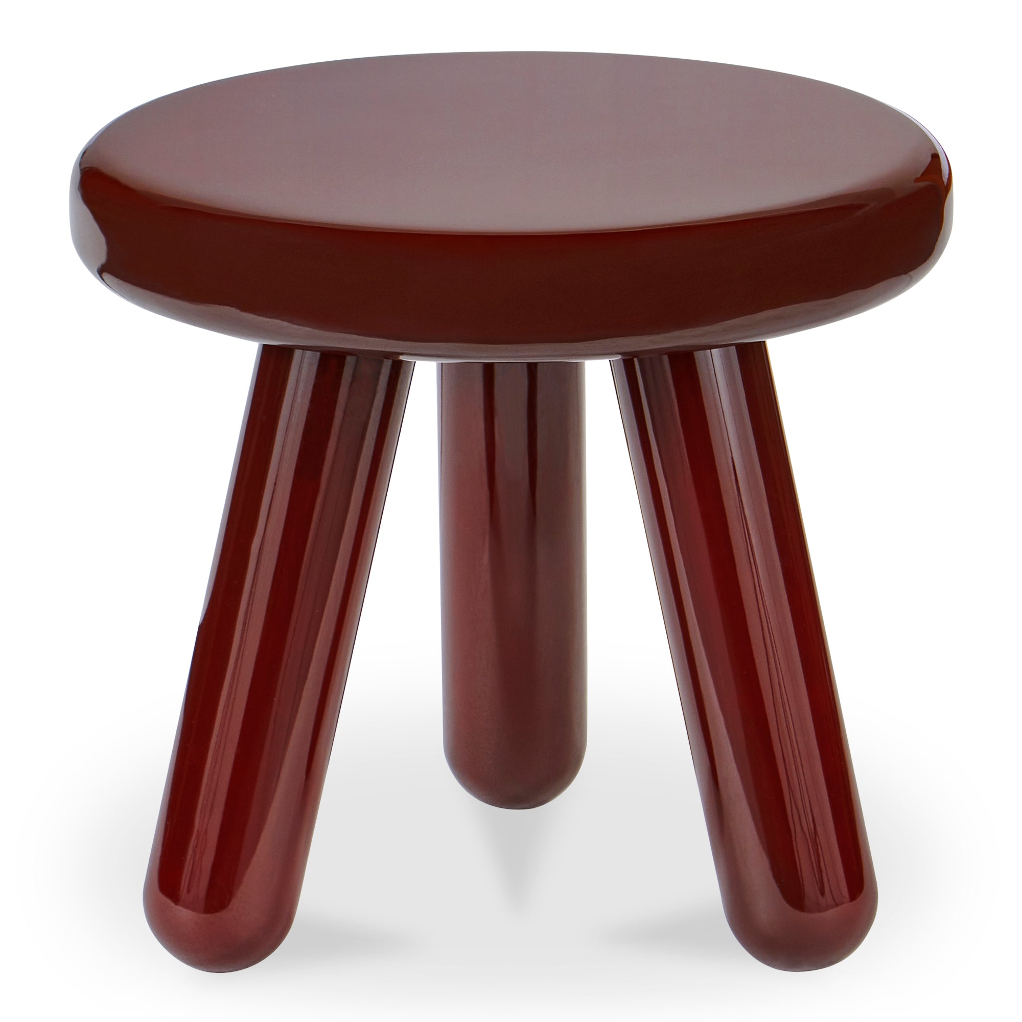 Joy Accent Table Dark Brown Lacquer