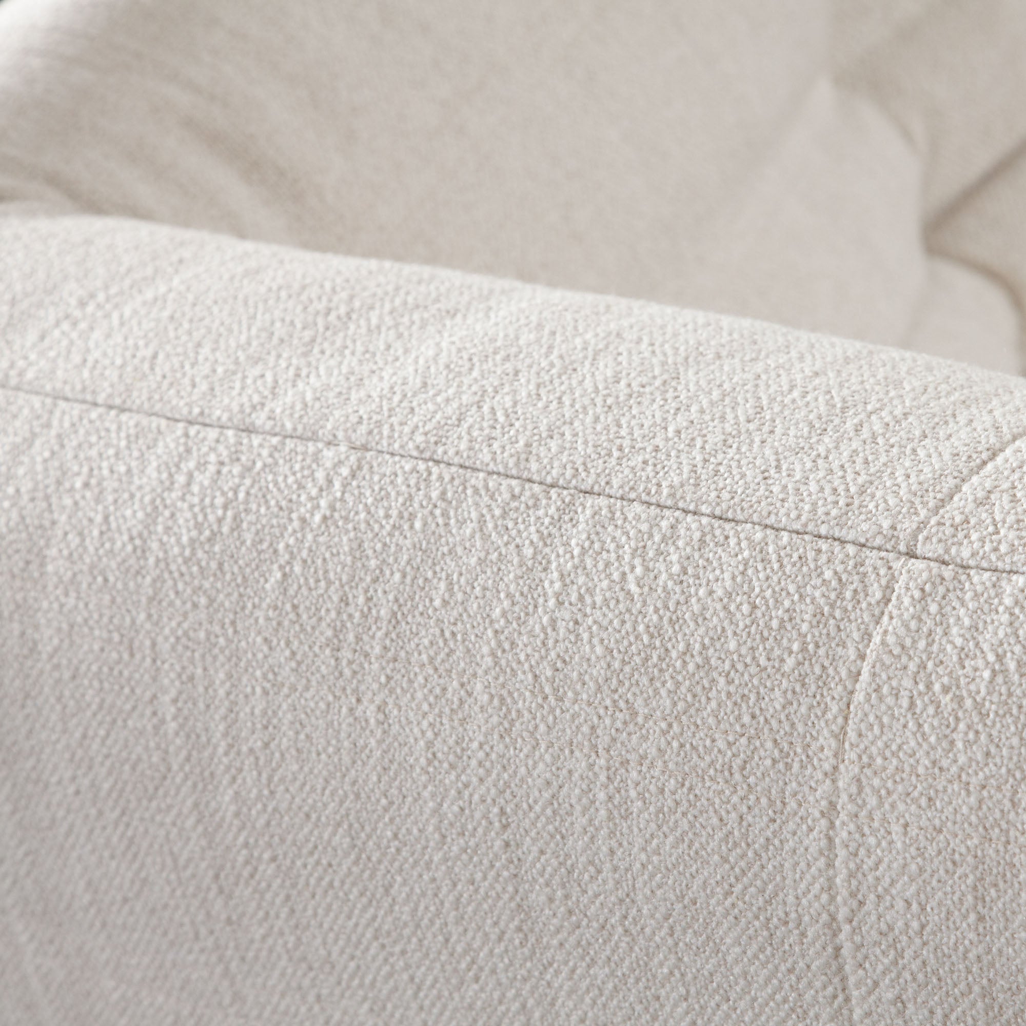 Ezra 3PC Modular Sofa in Cream Fabric by Diamond Sofa