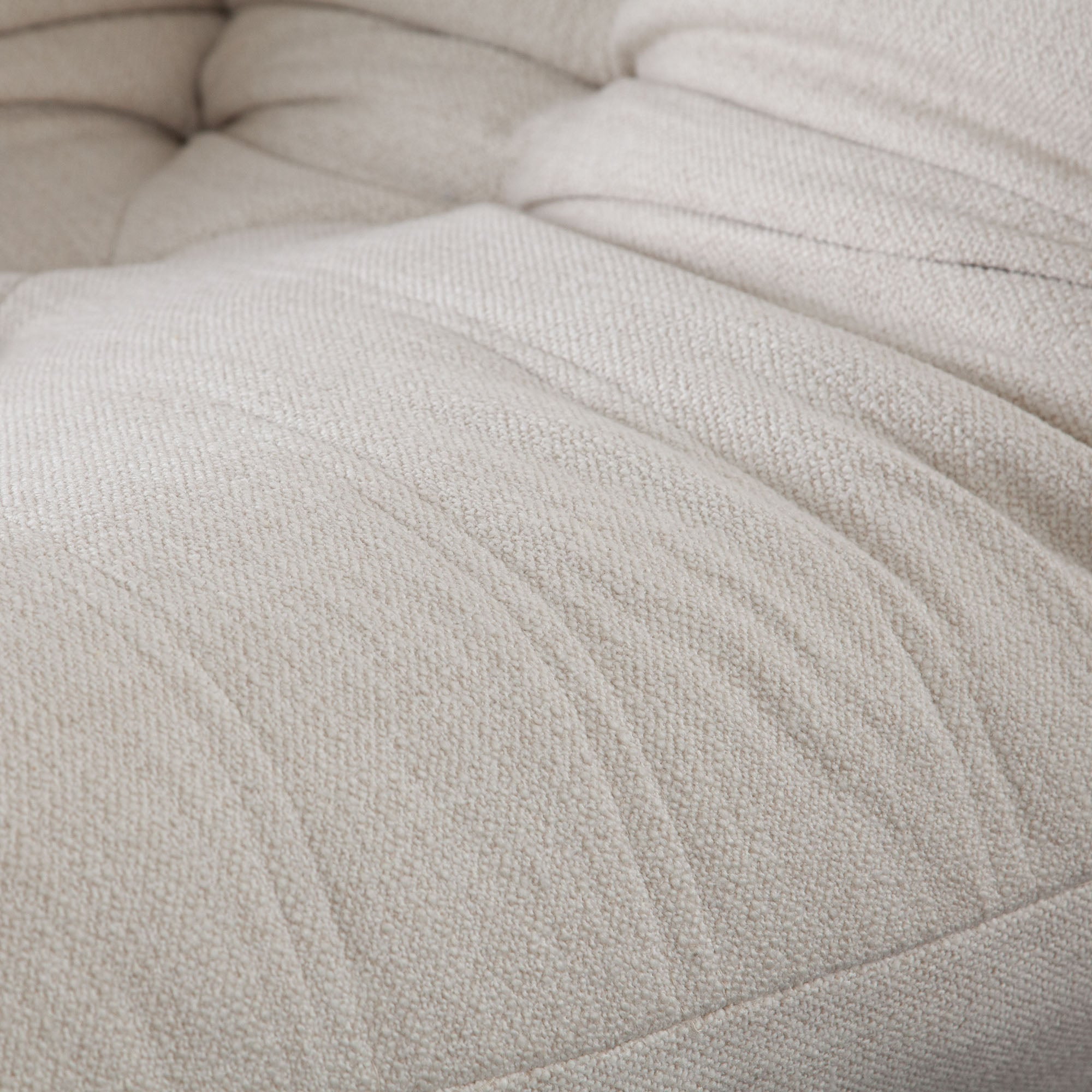 Ezra Armless Chair in Cream Fabric by Diamond Sofa