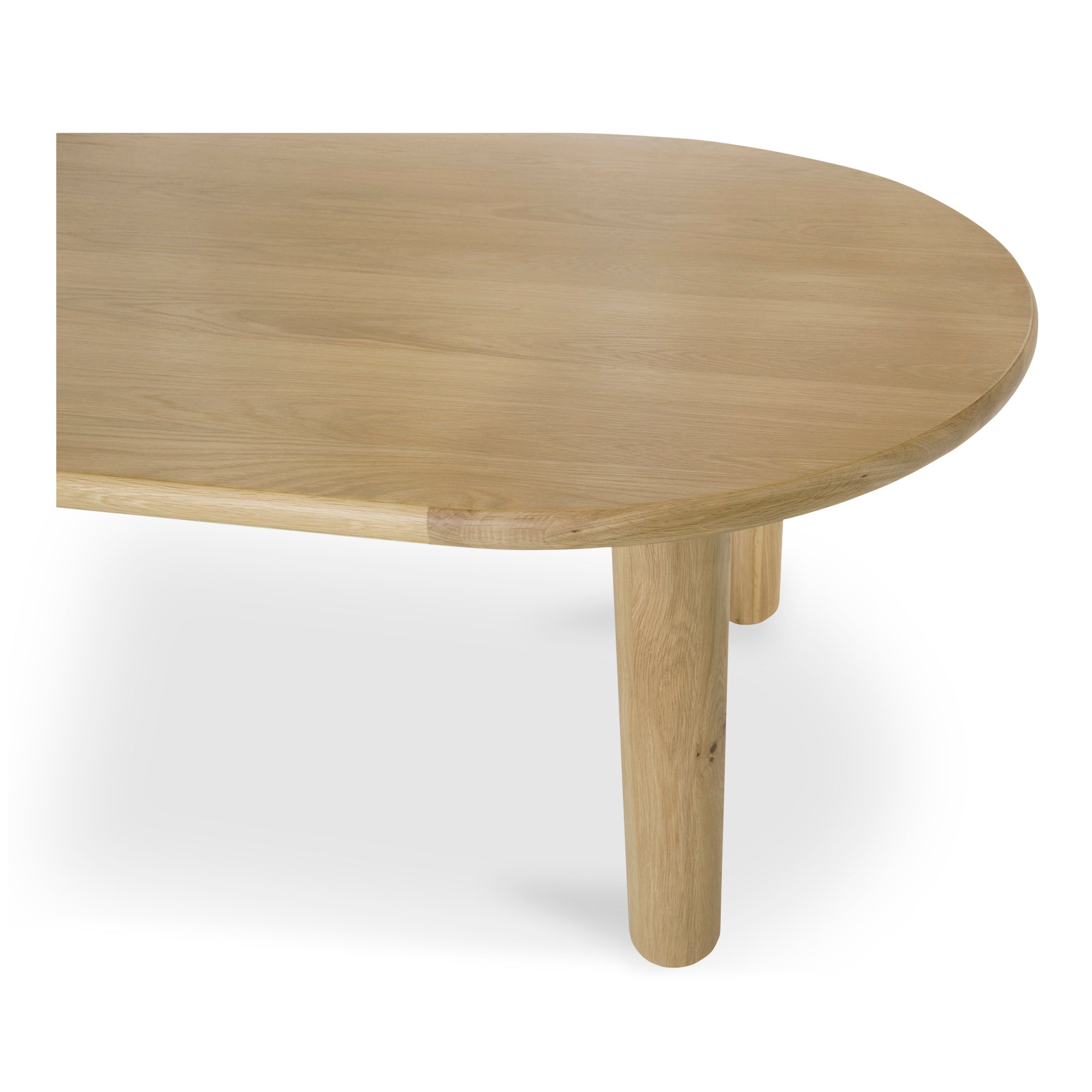 Milo Large Dining Table Oak - Moes Home