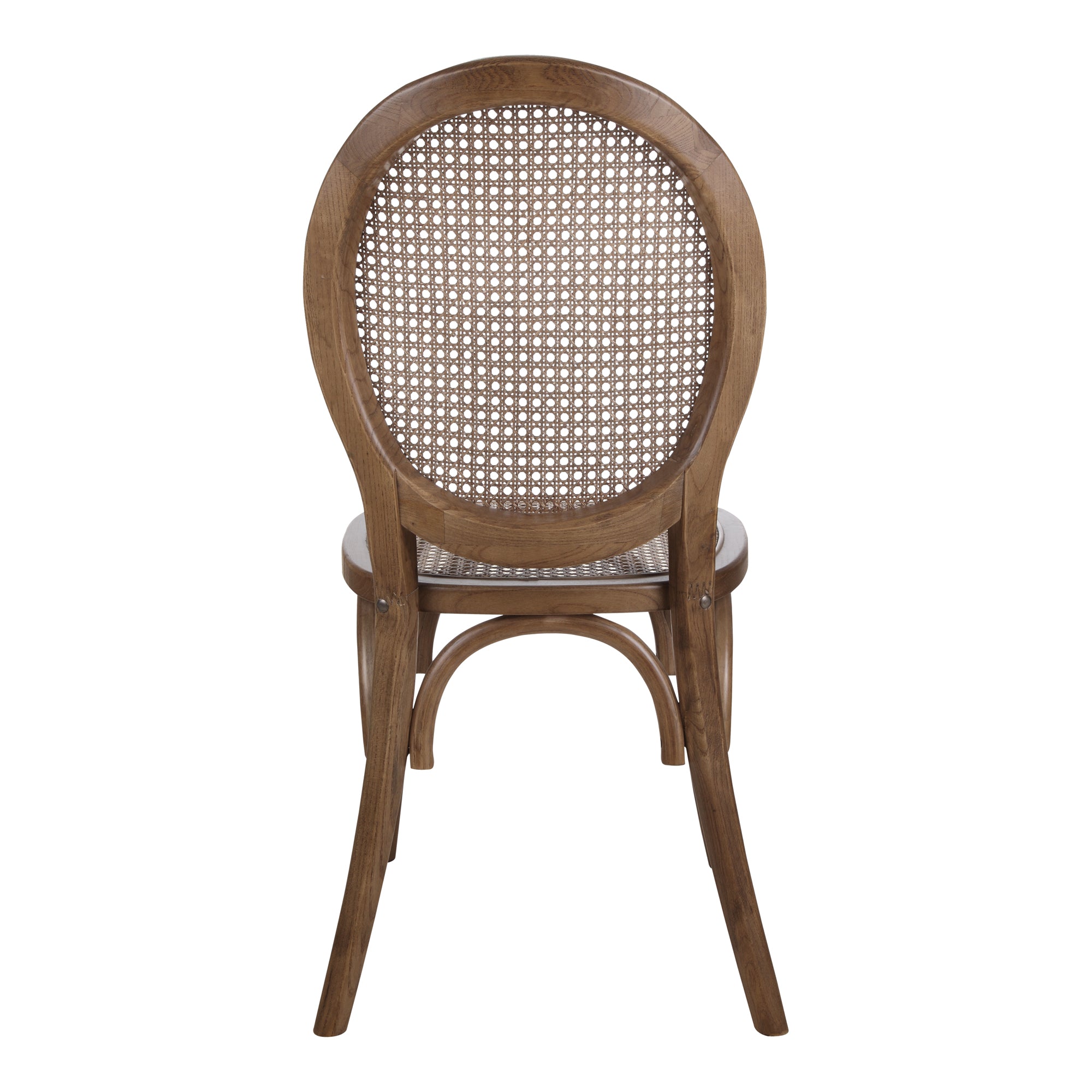 Rivalto Dining Chair Brown - Set Of Two - Moes Home