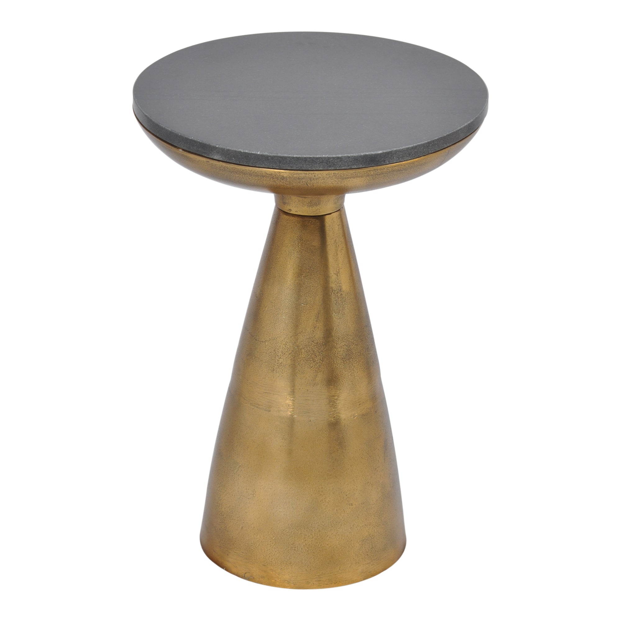 Font Side Table White Marble