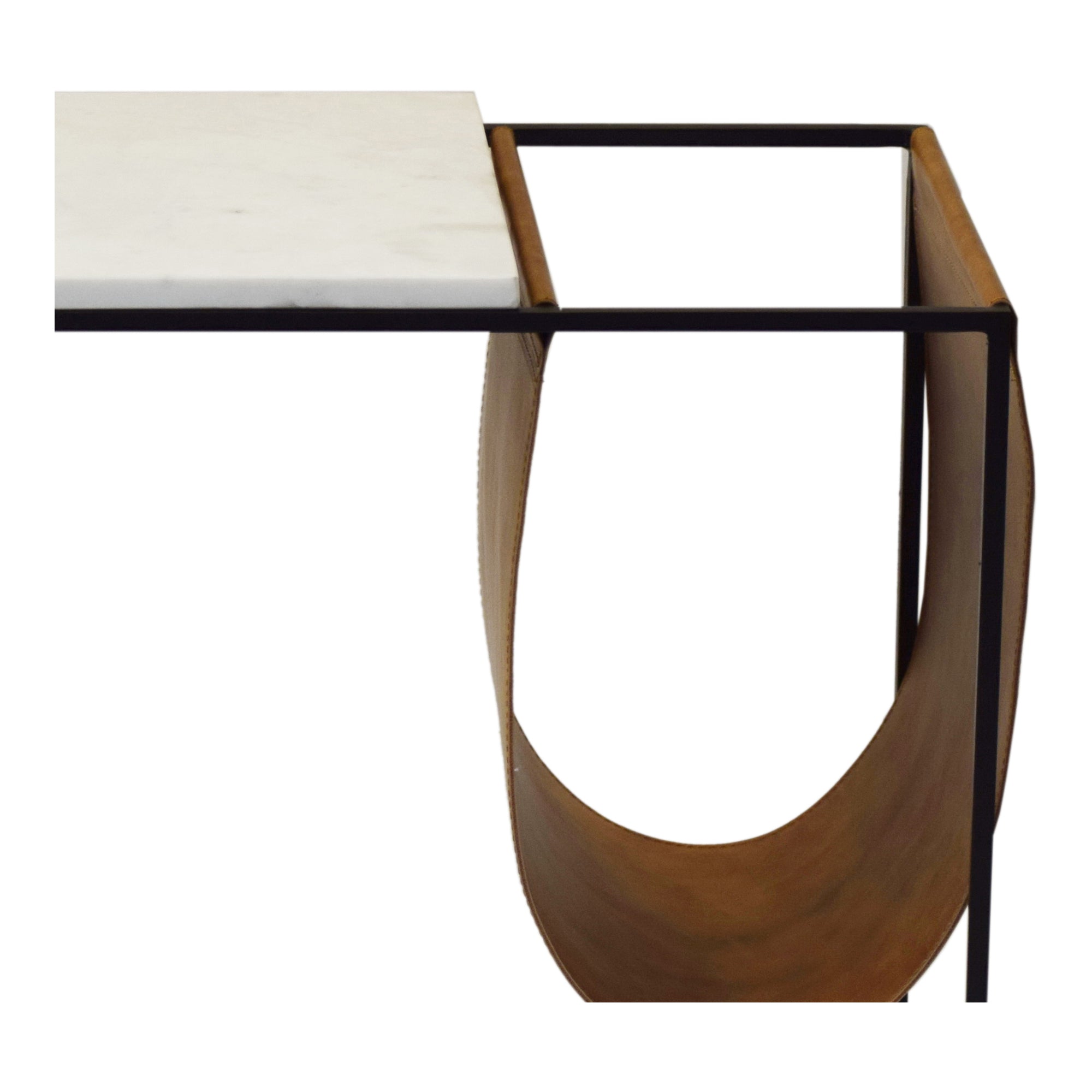 Cave Magazine Rack Brown - Moes Home
