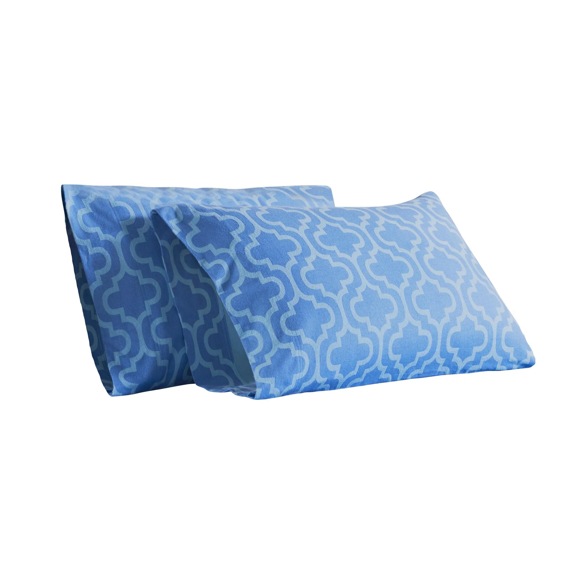 Moroccan Trellis Cotton Flannel 2 Piece Pillowcase Set - Pillowcases by Superior Brand