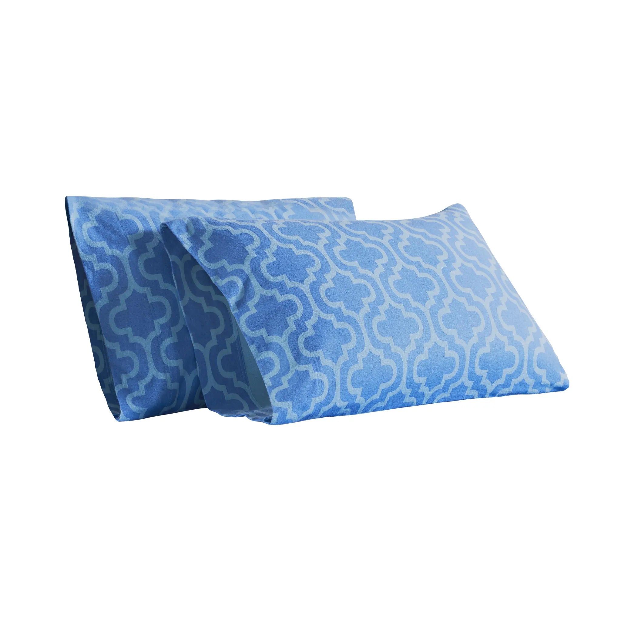 Moroccan Trellis Cotton Flannel 2 Piece Pillowcase Set - Pillowcases by Superior Brand