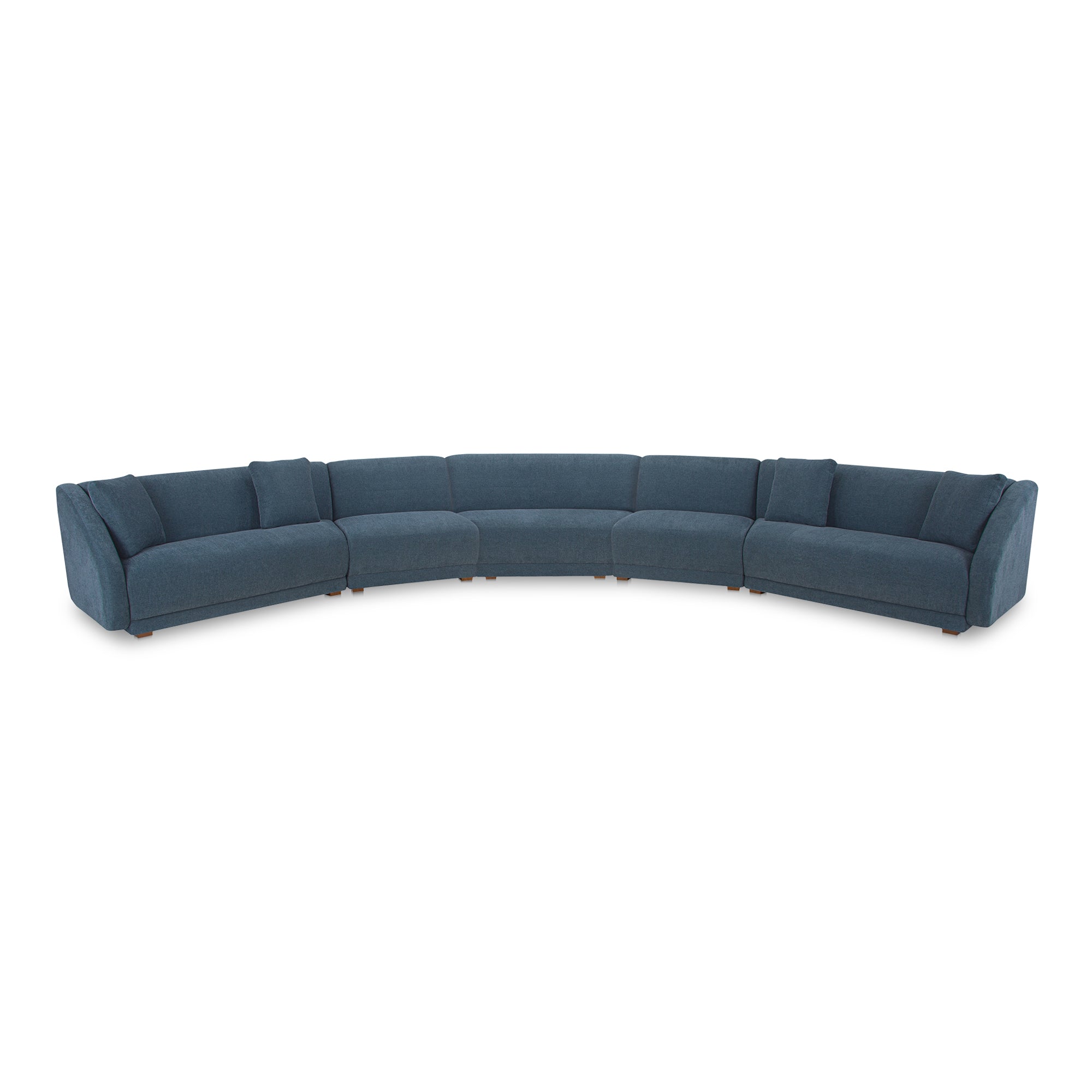 Fraser 5 Piece Modular Sectional Off White