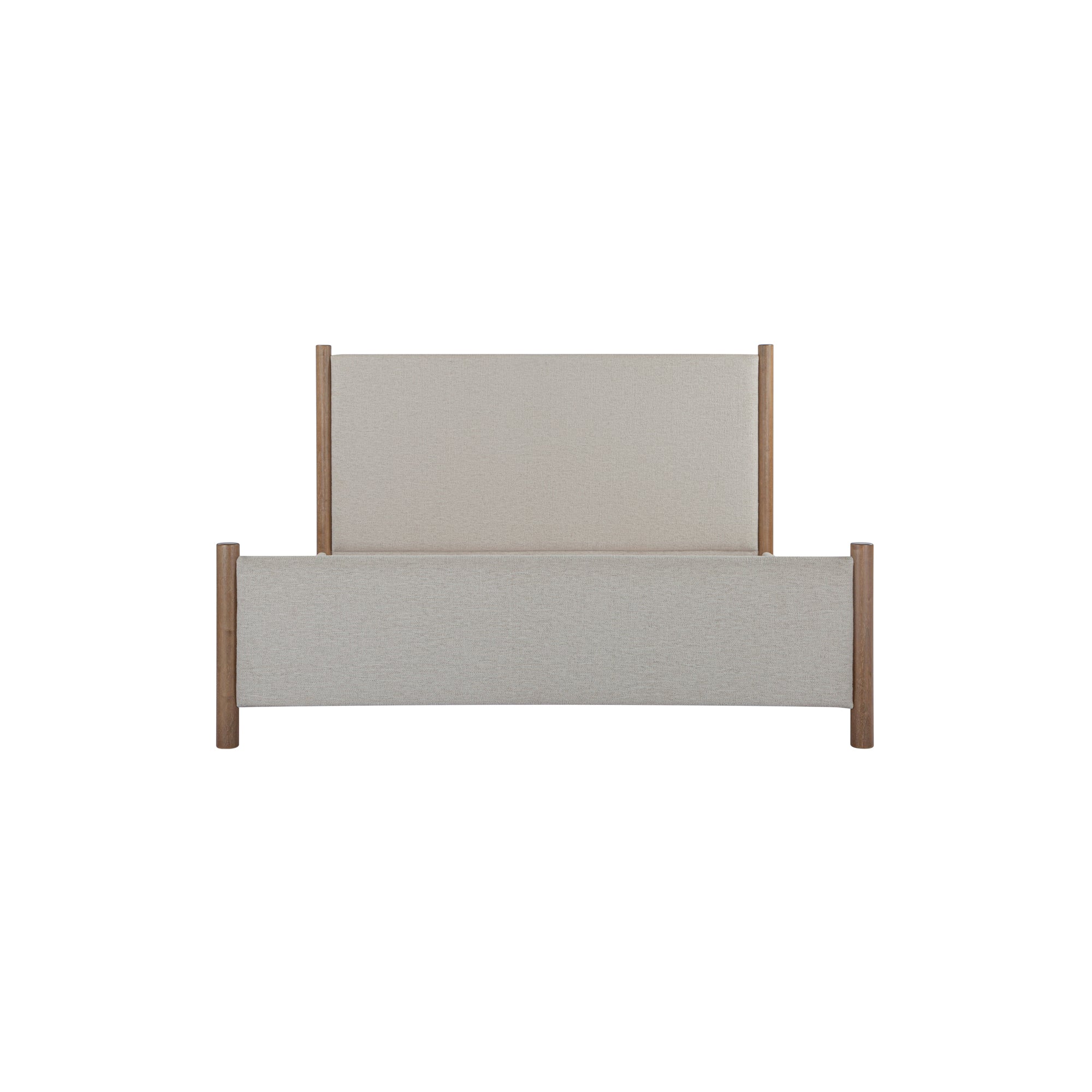 Warren Queen Bed Beige - Moes Home