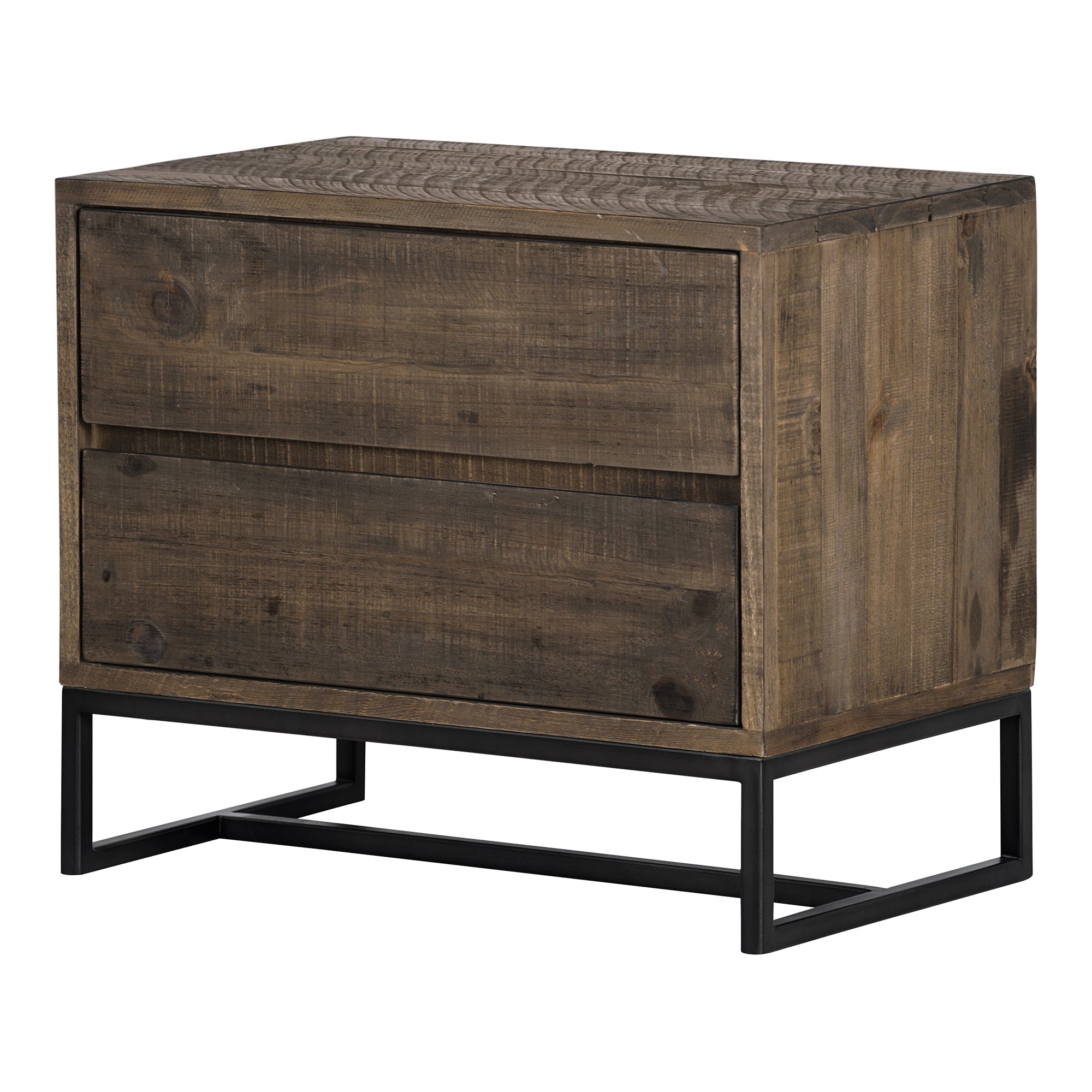 Elena Nightstand Light Brown - Moes Home