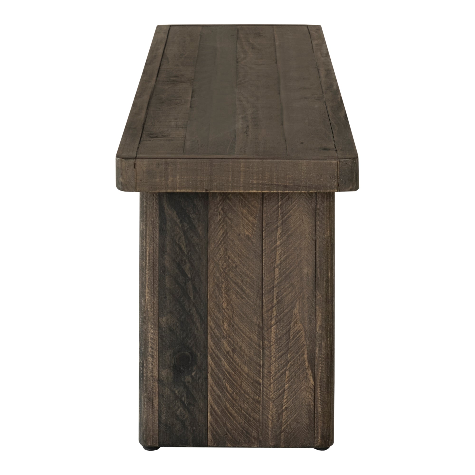 Monterey Bench Aged Brown - Moes Home