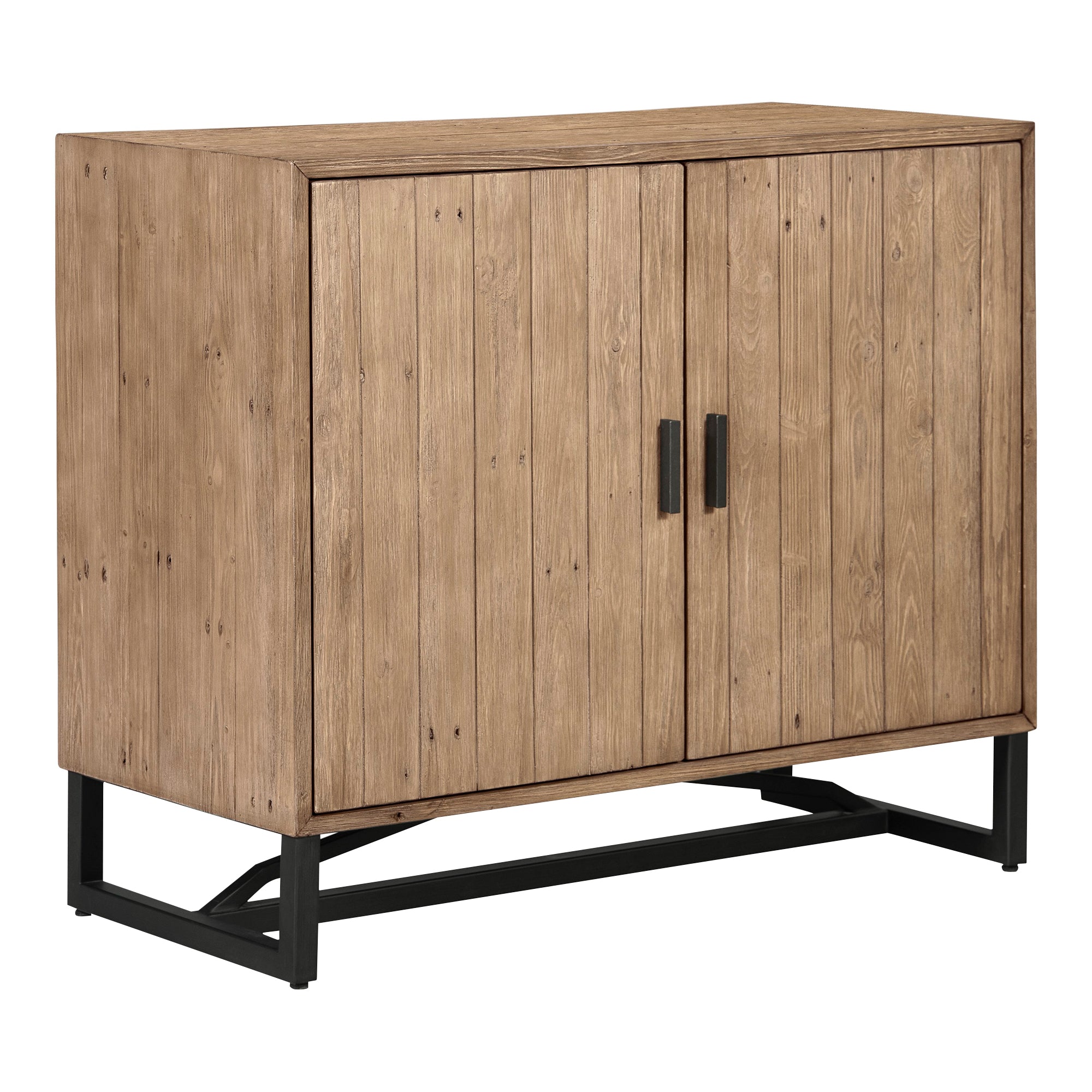 Sierra 2 Door Cabinet Black