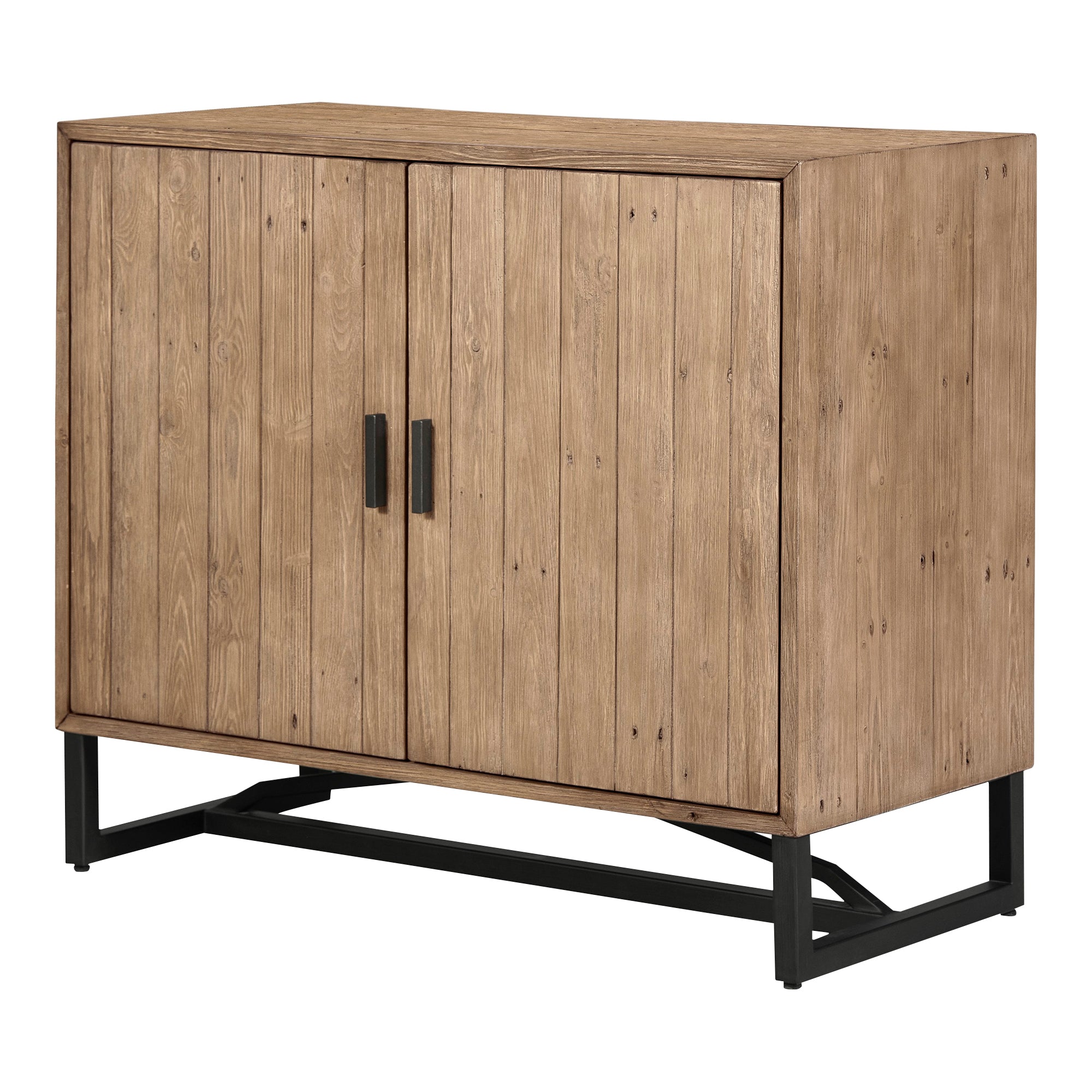 Sierra 2 Door Cabinet Black