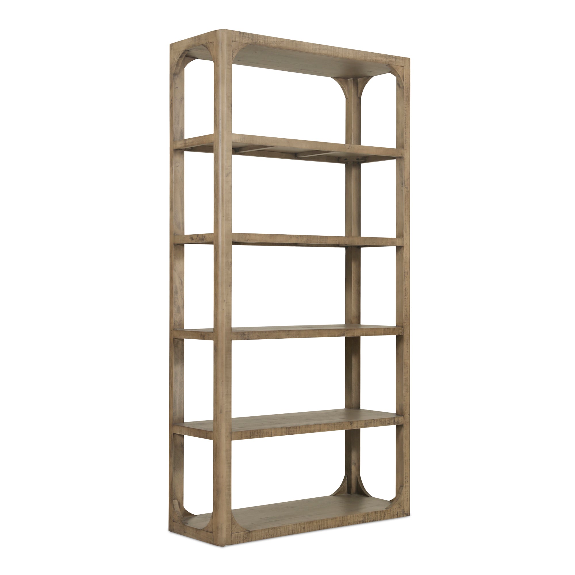 Abbott Bookshelf Brown - Moes Home
