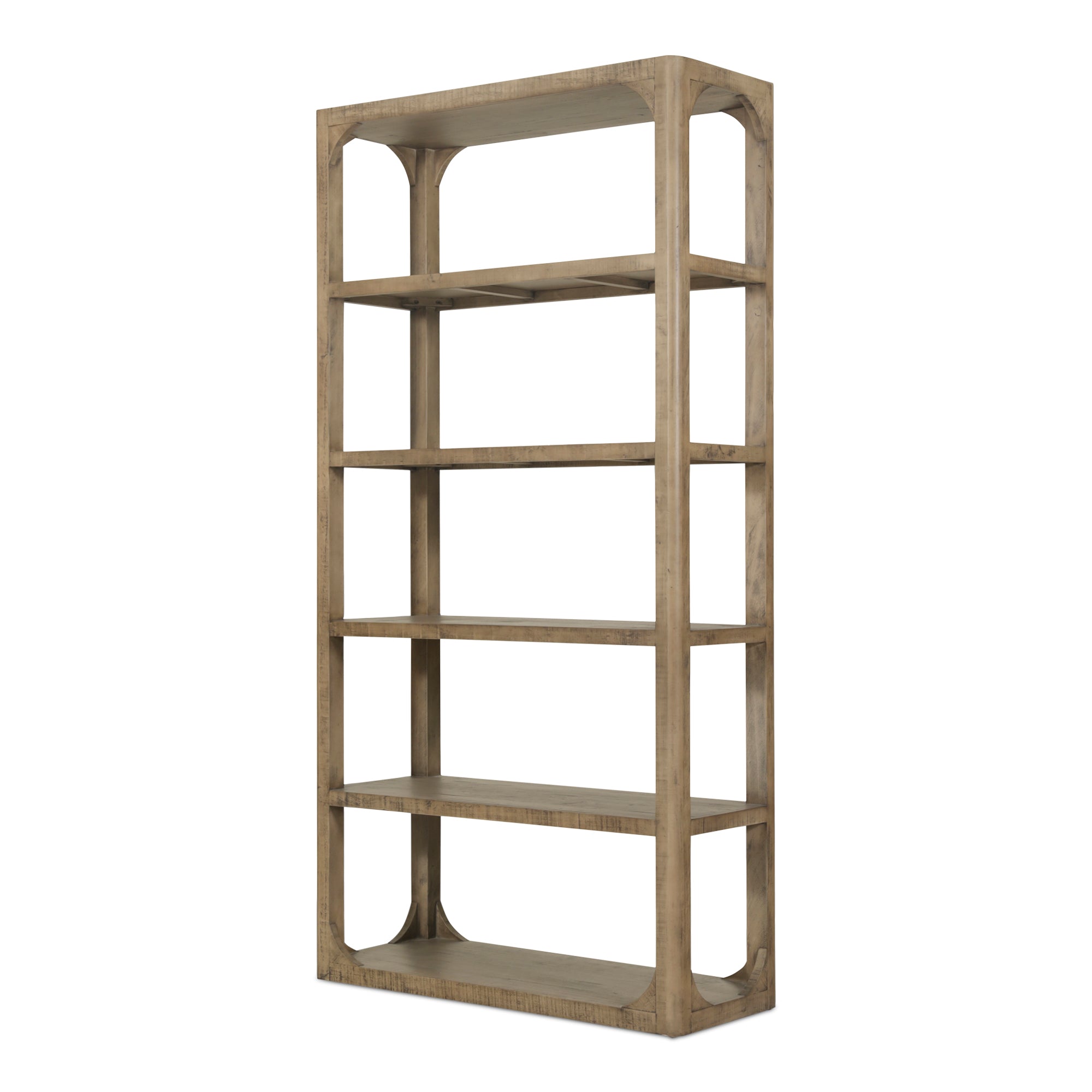 Abbott Bookshelf Brown - Moes Home