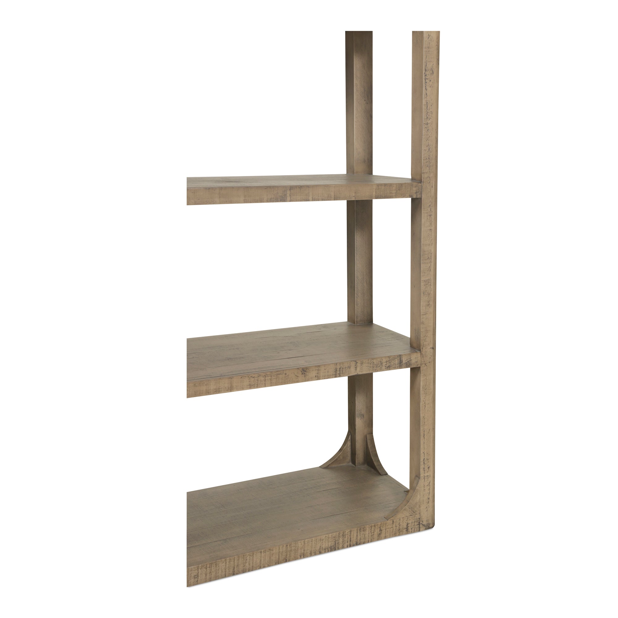 Abbott Bookshelf Brown - Moes Home