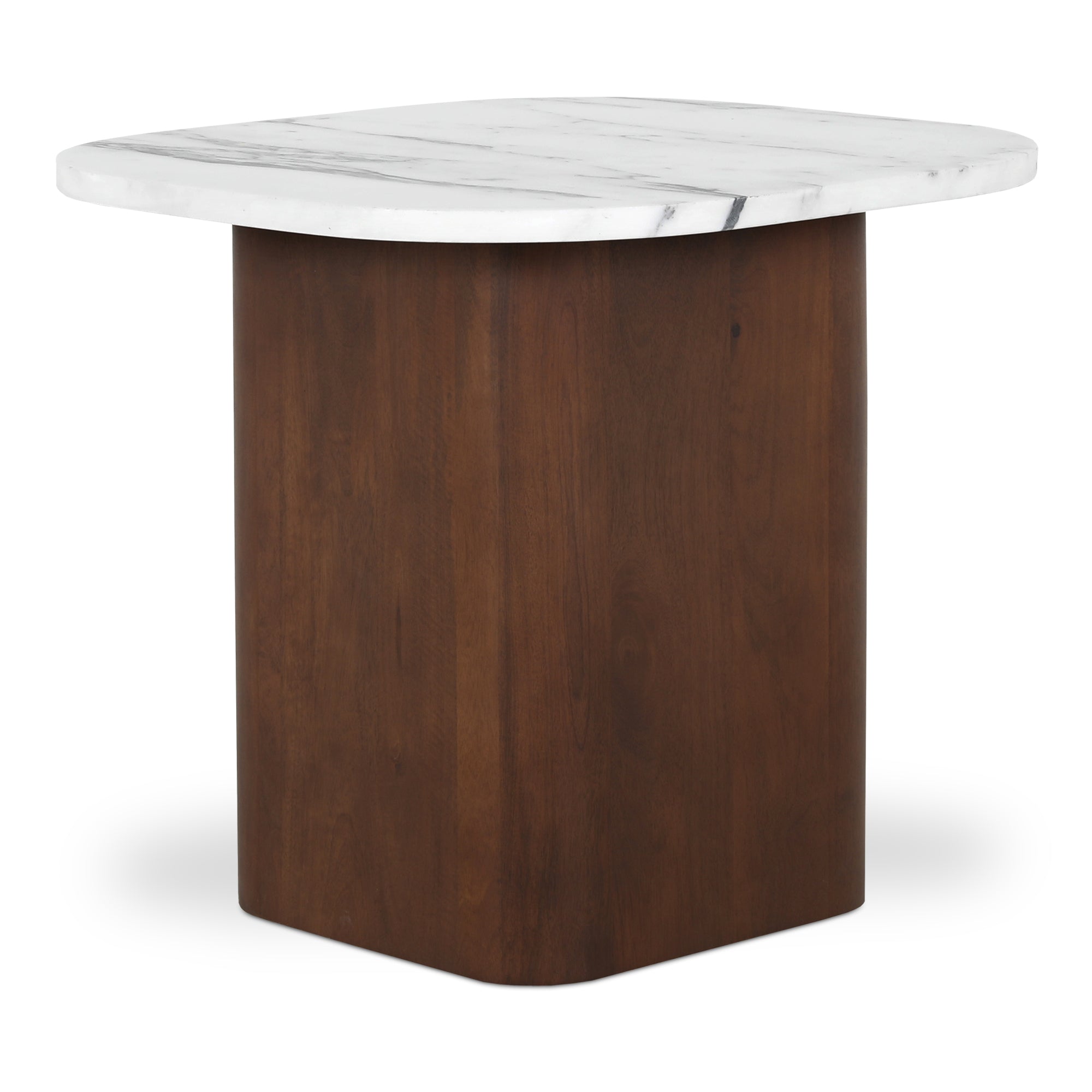 Dash Accent Table White Calacatta Marble - Moes Home