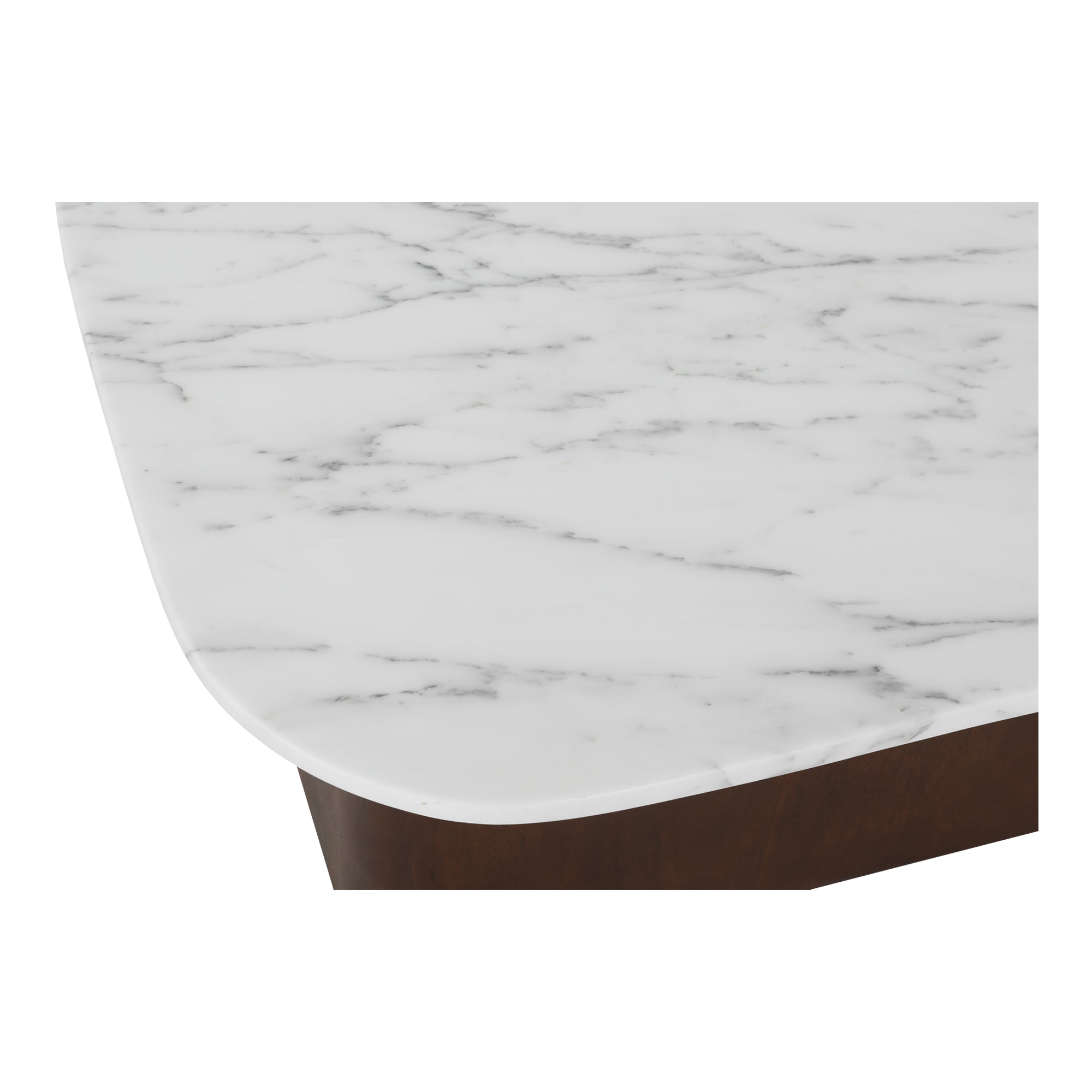 Dash Accent Table White Calacatta Marble - Moes Home