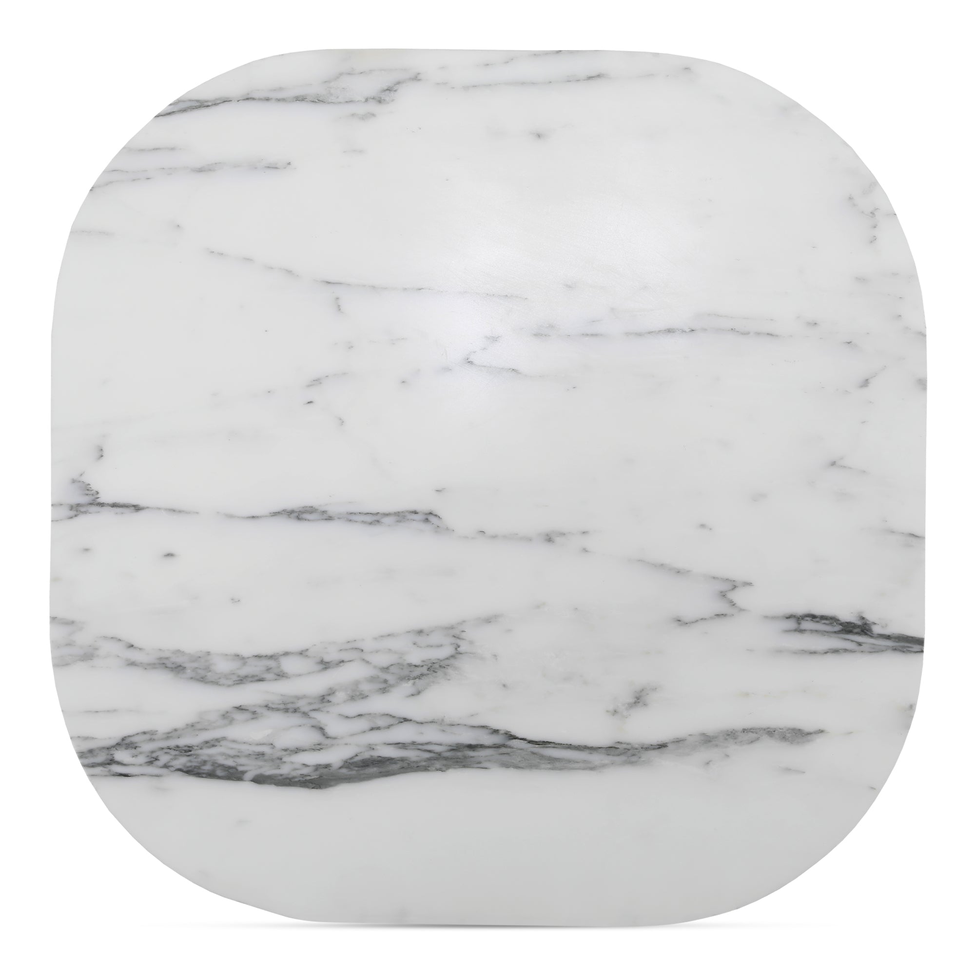 Dash Accent Table White Calacatta Marble - Moes Home