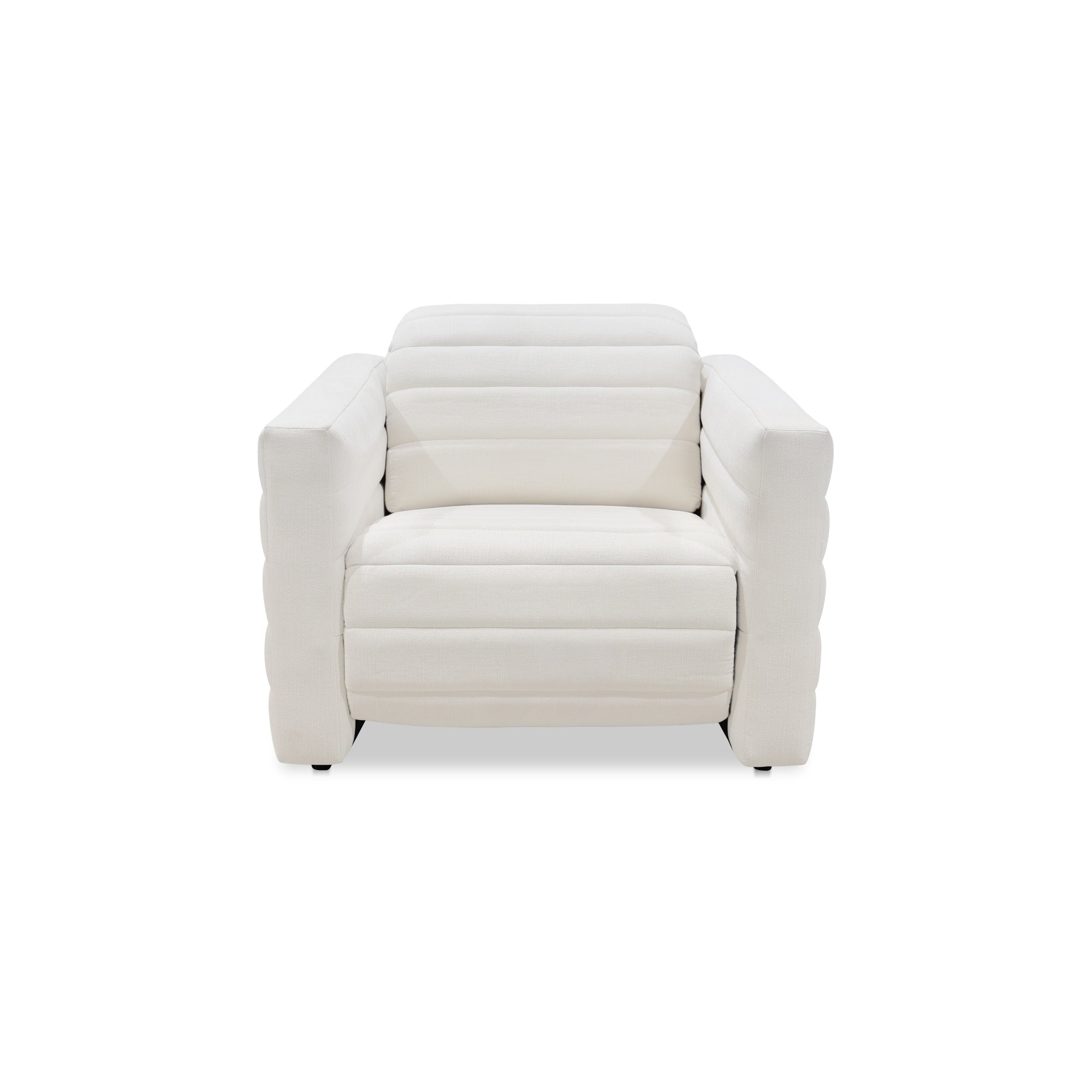 Juno Power Recliner Chair Tan Leather