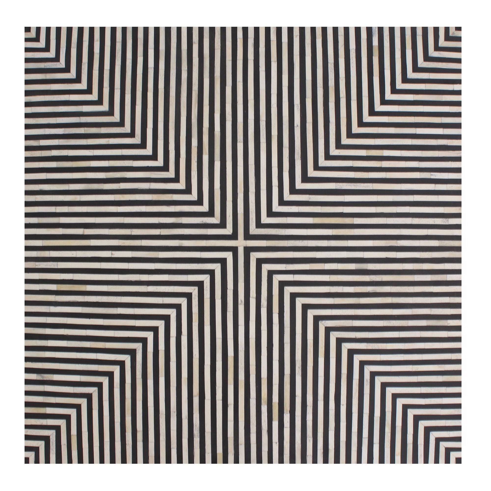 Terning Coffee Table Black and White - Moes Home