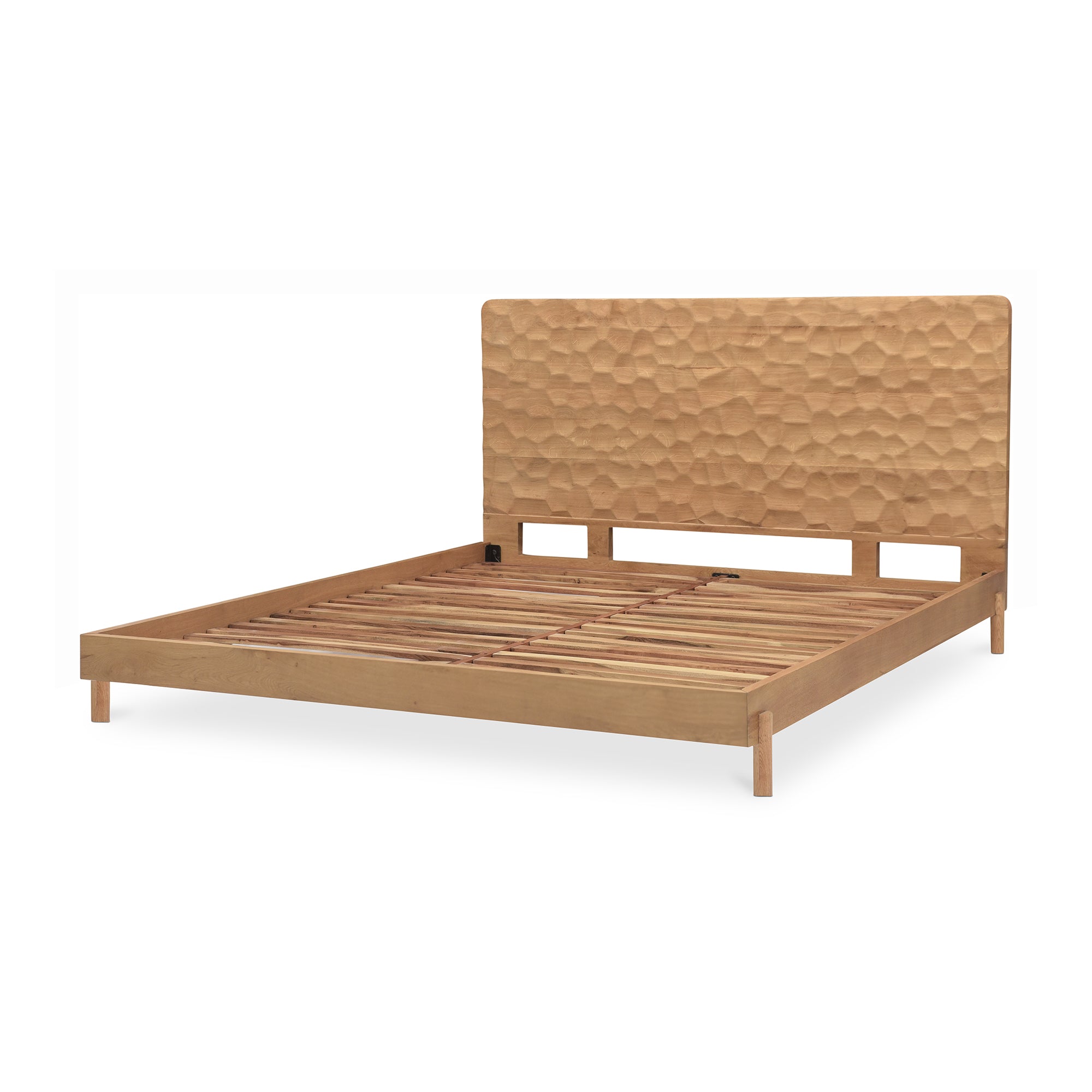 Misaki Queen Bed Black