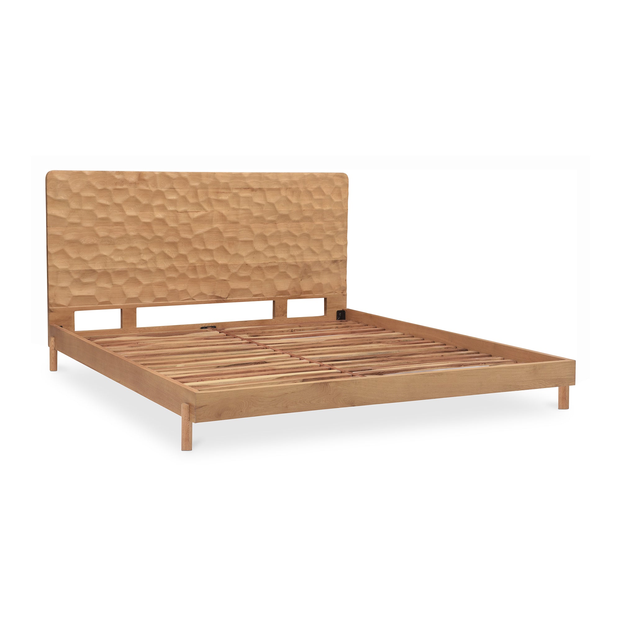 Misaki Queen Bed Black