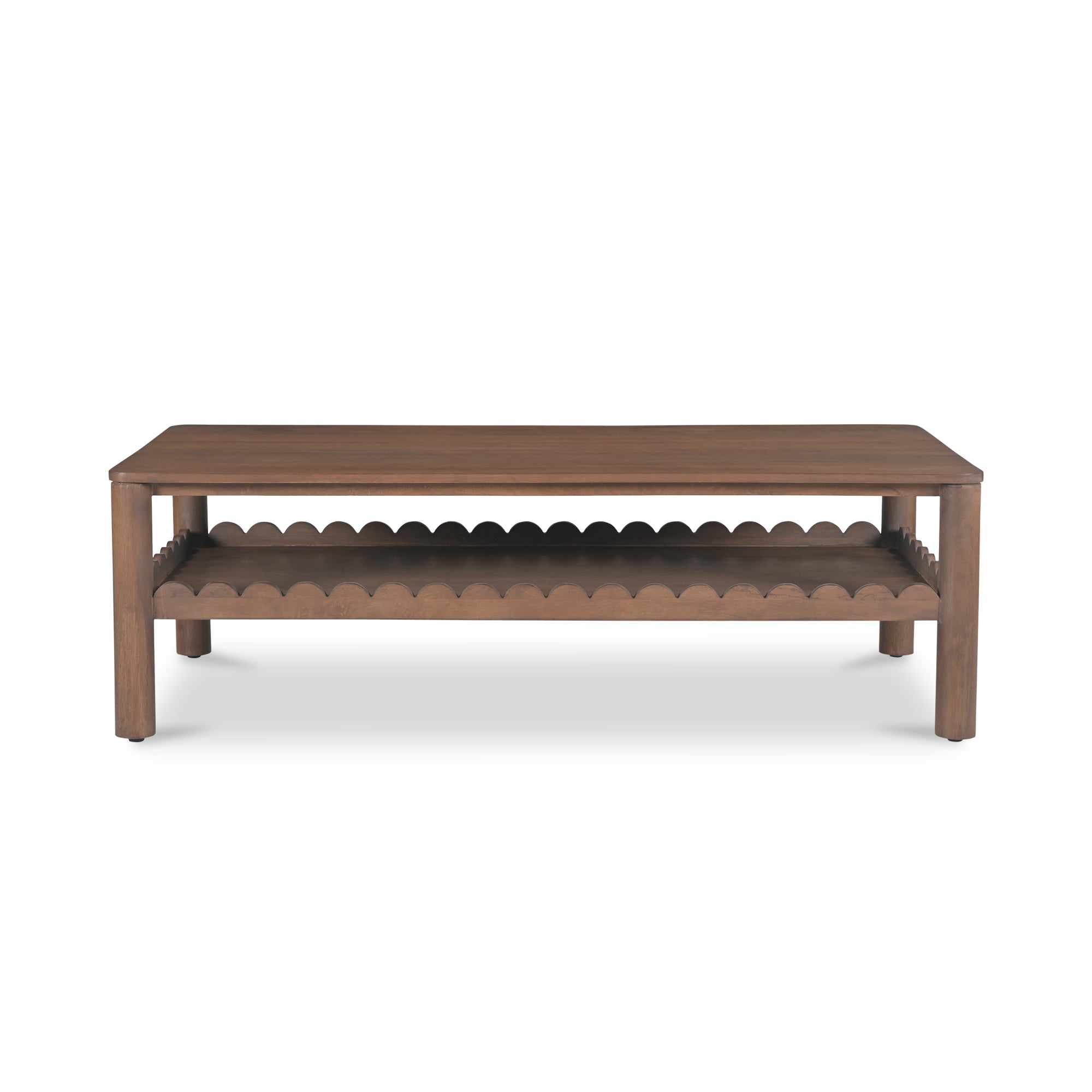 Wiley Coffee Table Vintage Brown - Moes Home