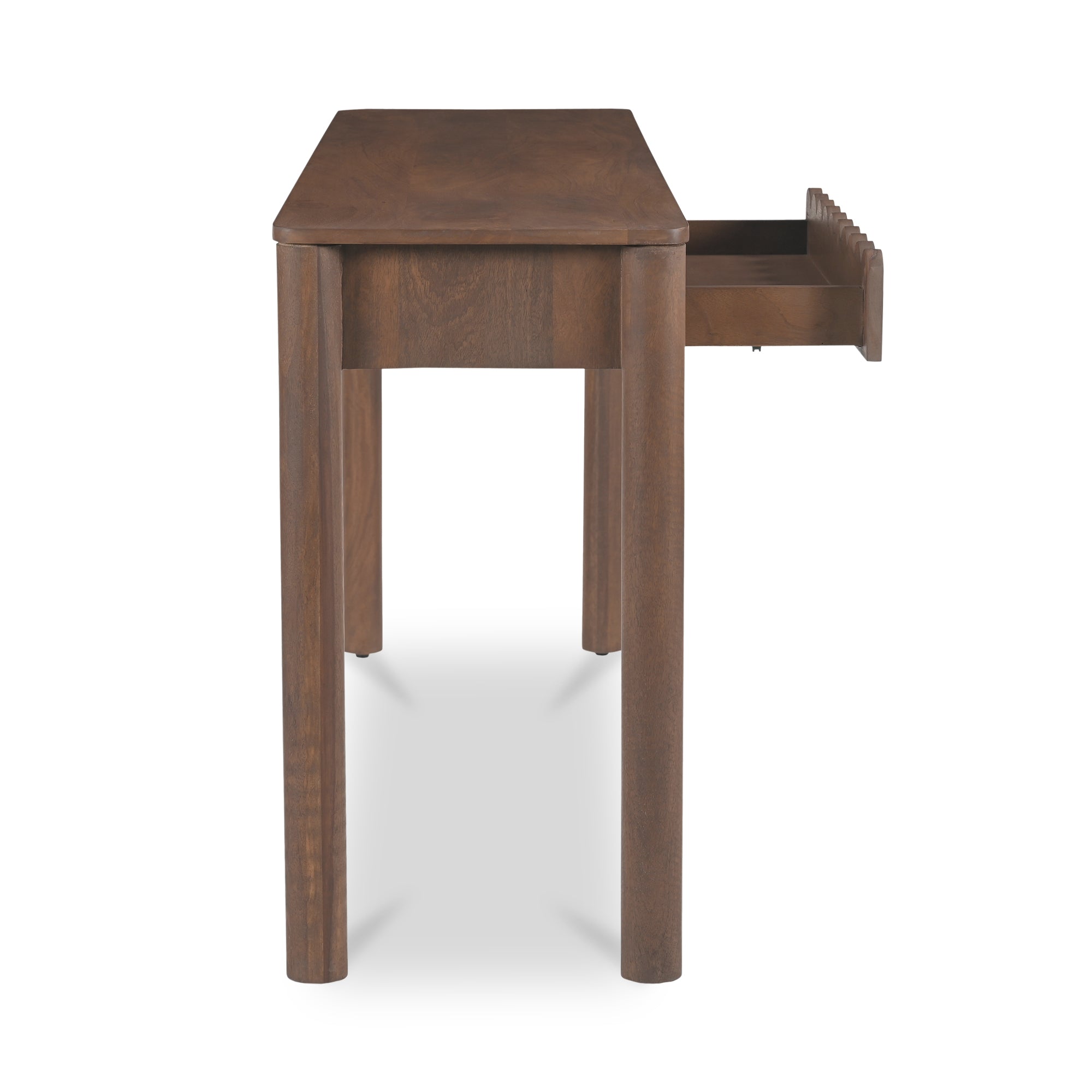Wiley Console Table Vintage Brown - Moes Home