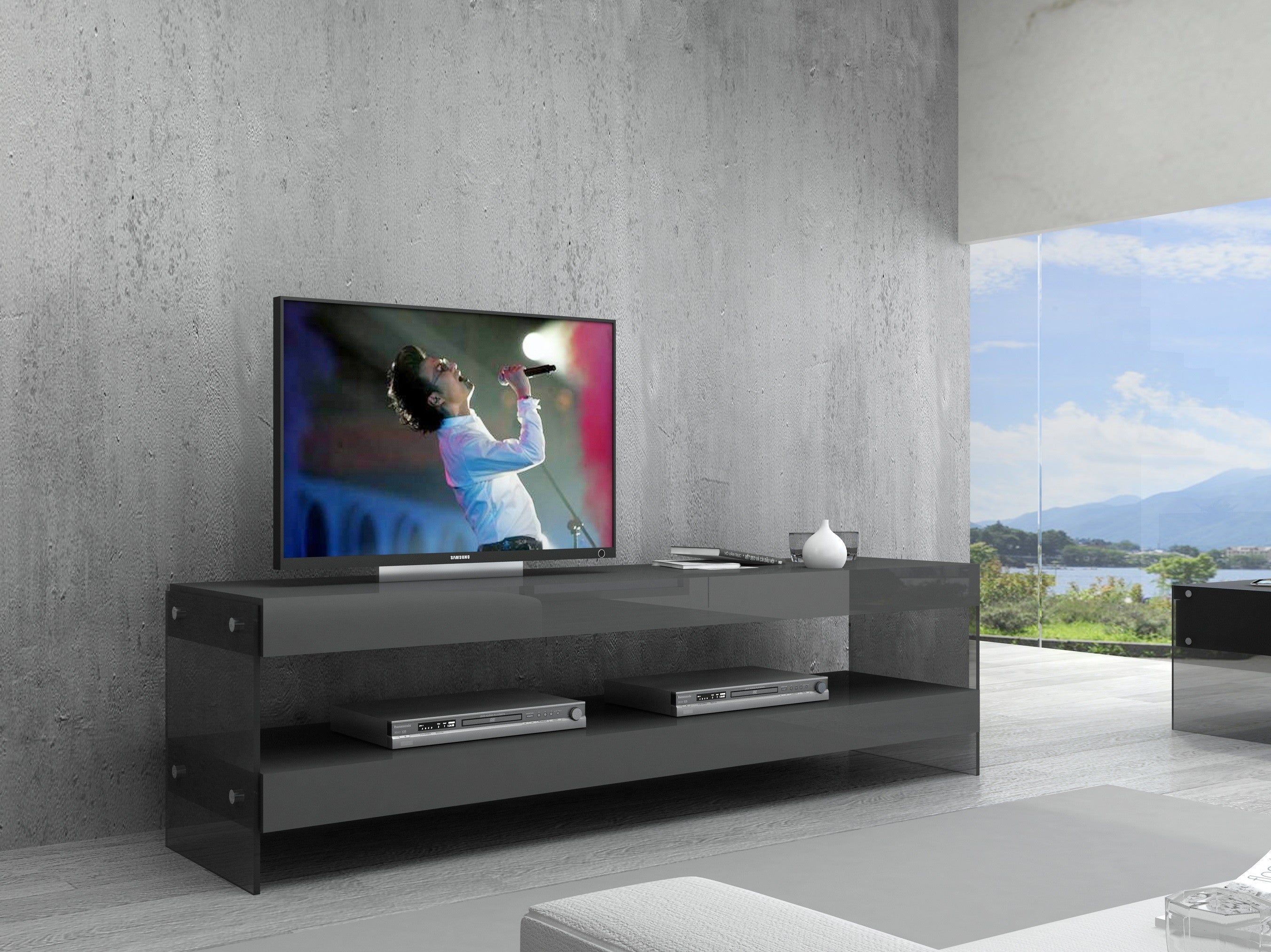 Cloud TV Base in High Gloss J&M
