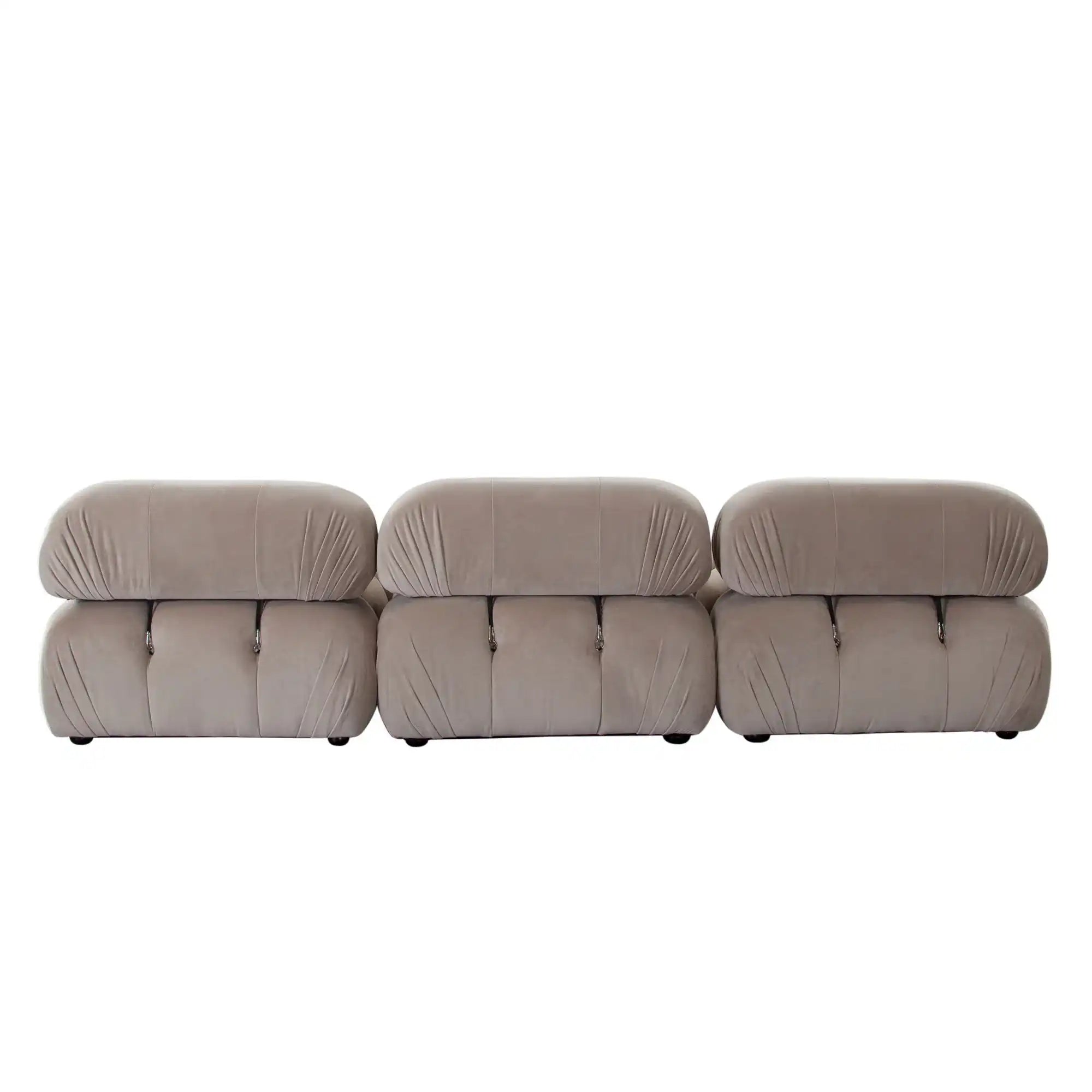 Paloma 4 Piece Reversible Sectional – Mink Tan Performance Velvet - Best Buy Furniture
