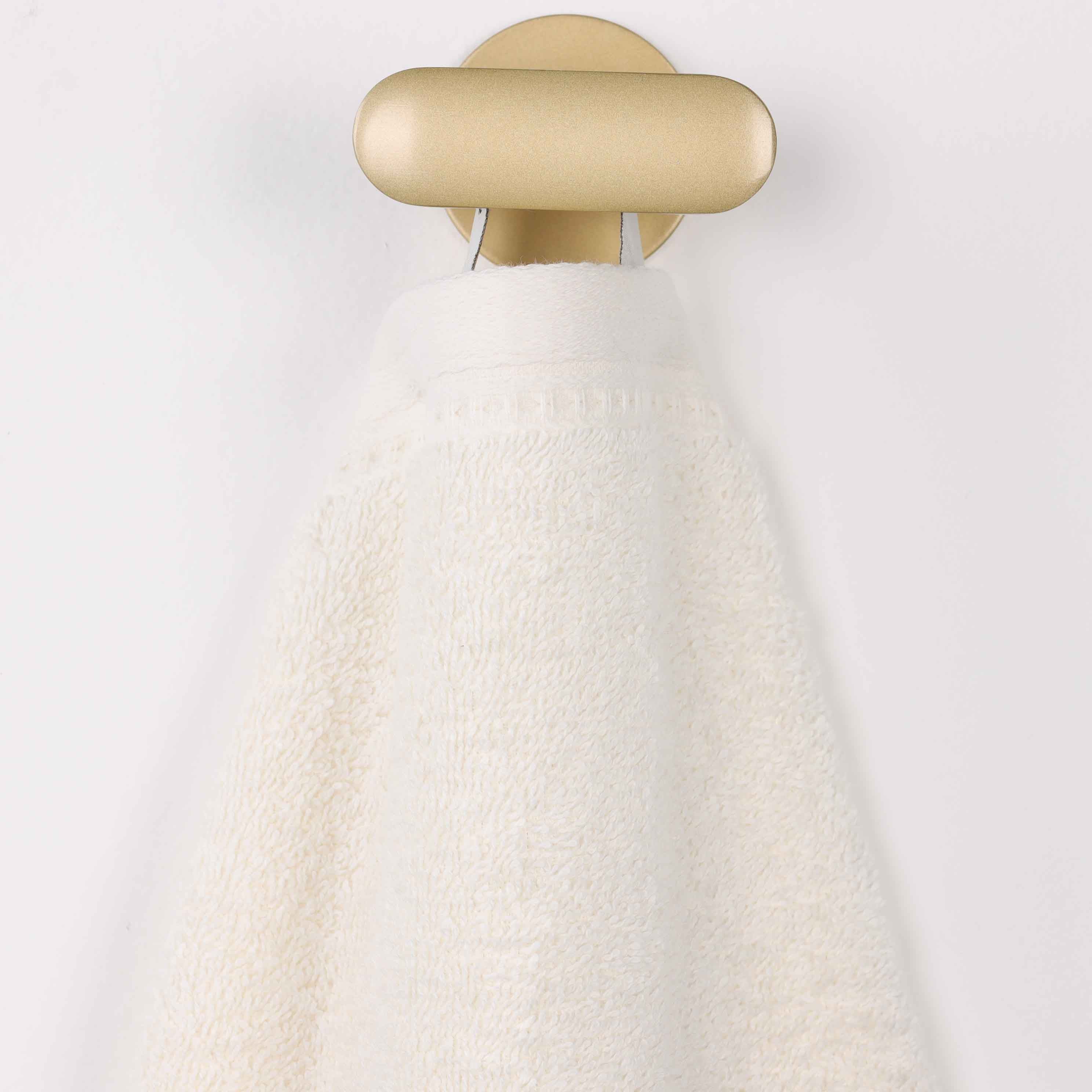 Honeycomb Textured Waffle Border Cotton Bath Towels, Set of 4 - Bath Towel by Superior Brand