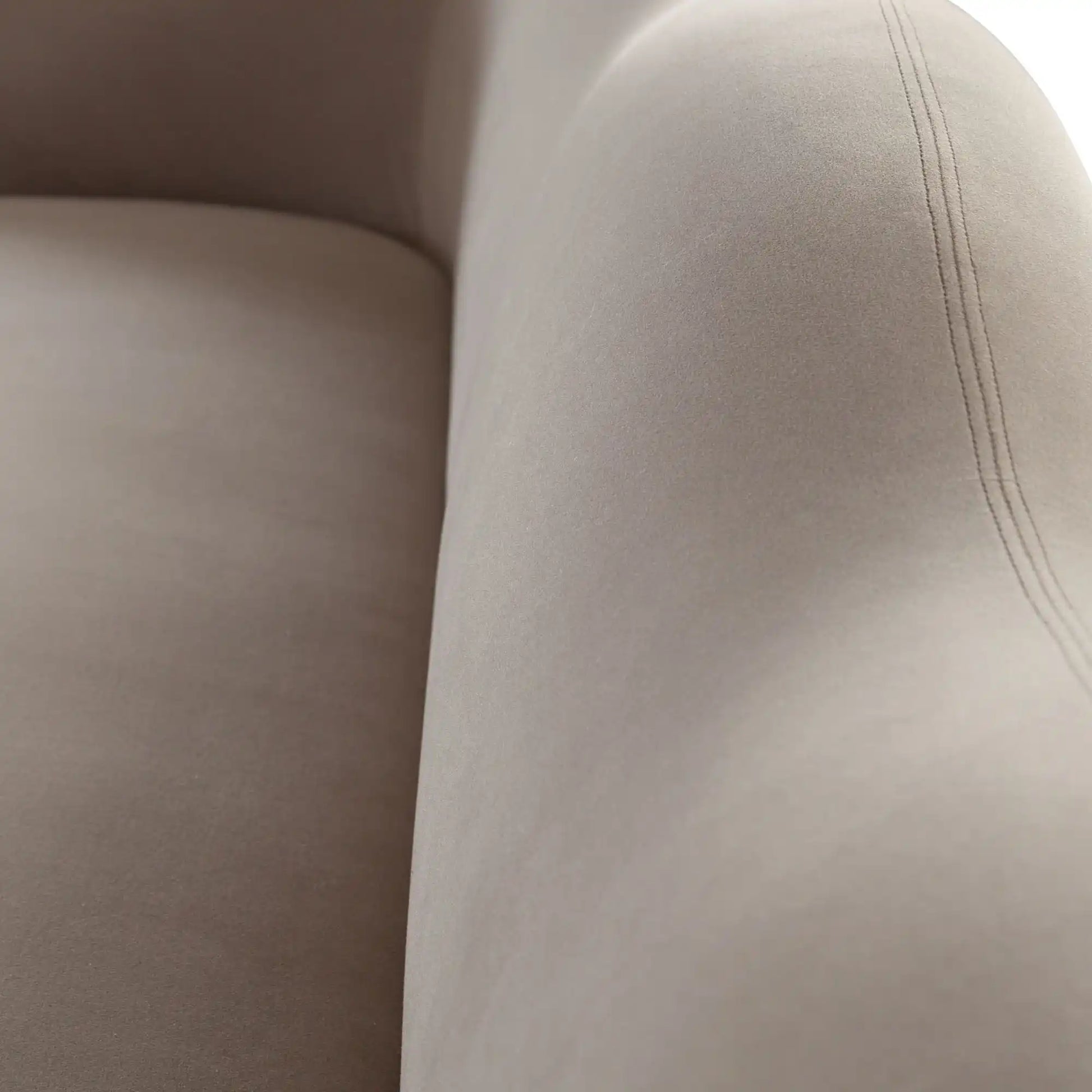 Maya Winter Mink Performance Velvet Sofa - Best Buy Furniture