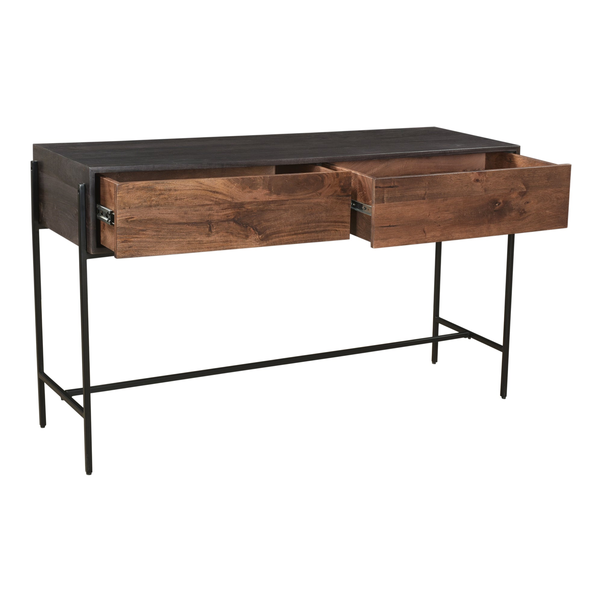 Tobin Console Table Light Brown - Moes Home