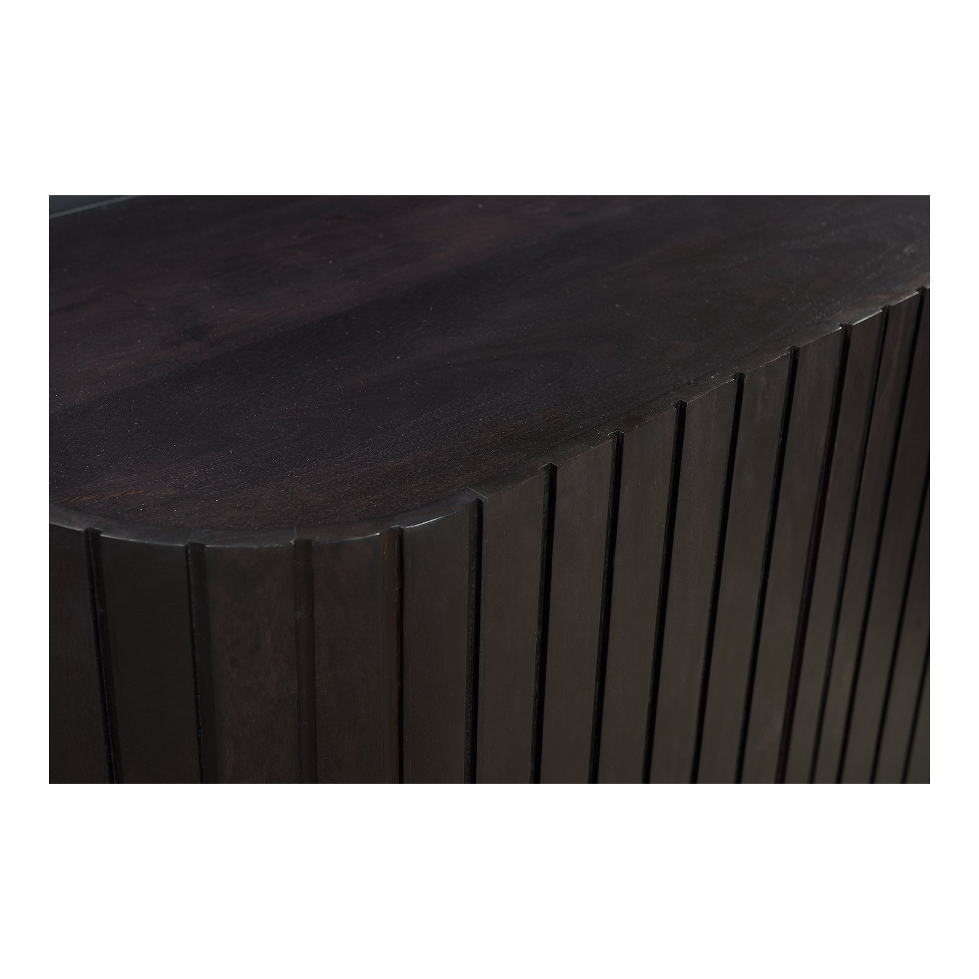 Povera 4 Door Sideboard Black - Moes Home