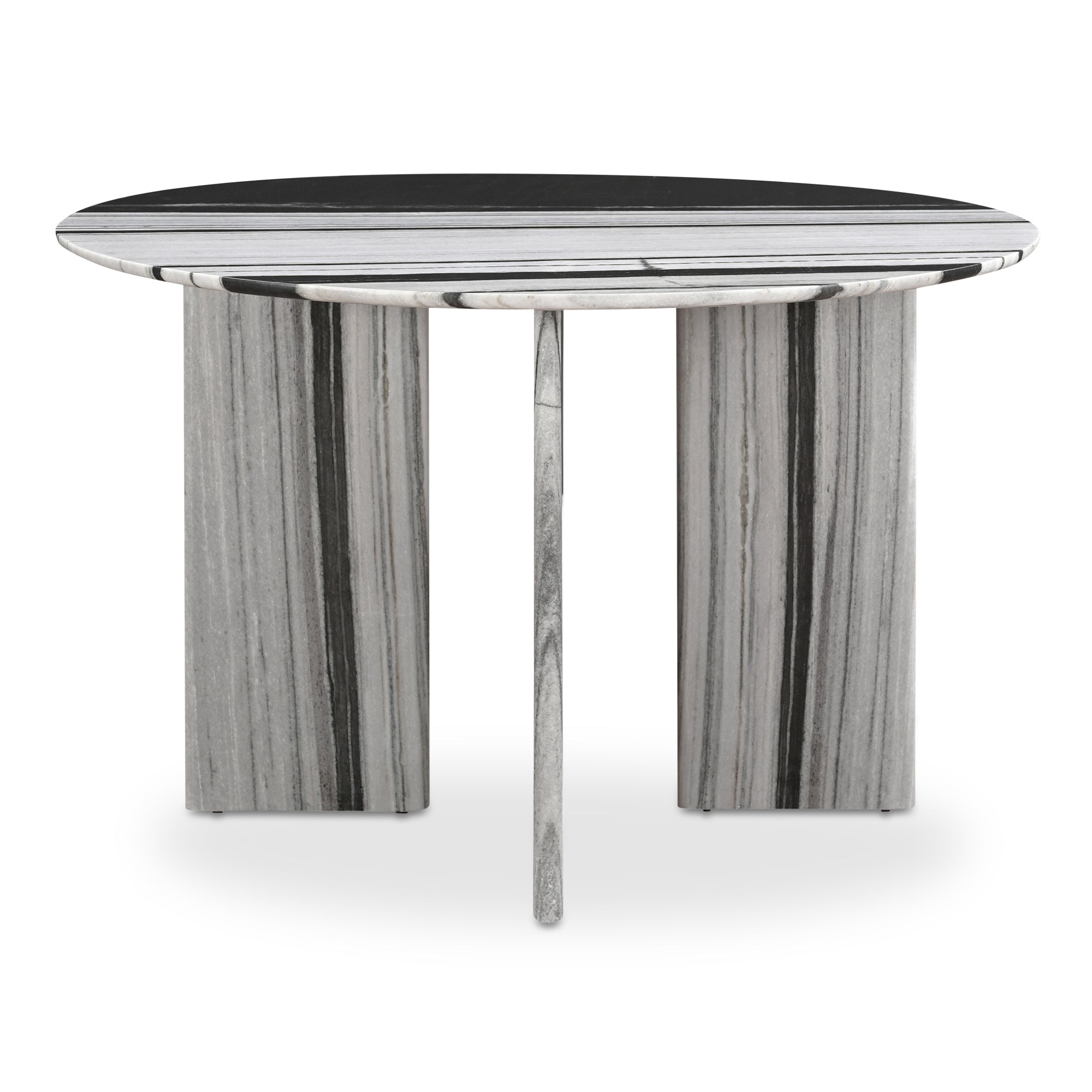 Celia Round Dining Table Green Onyx Marble