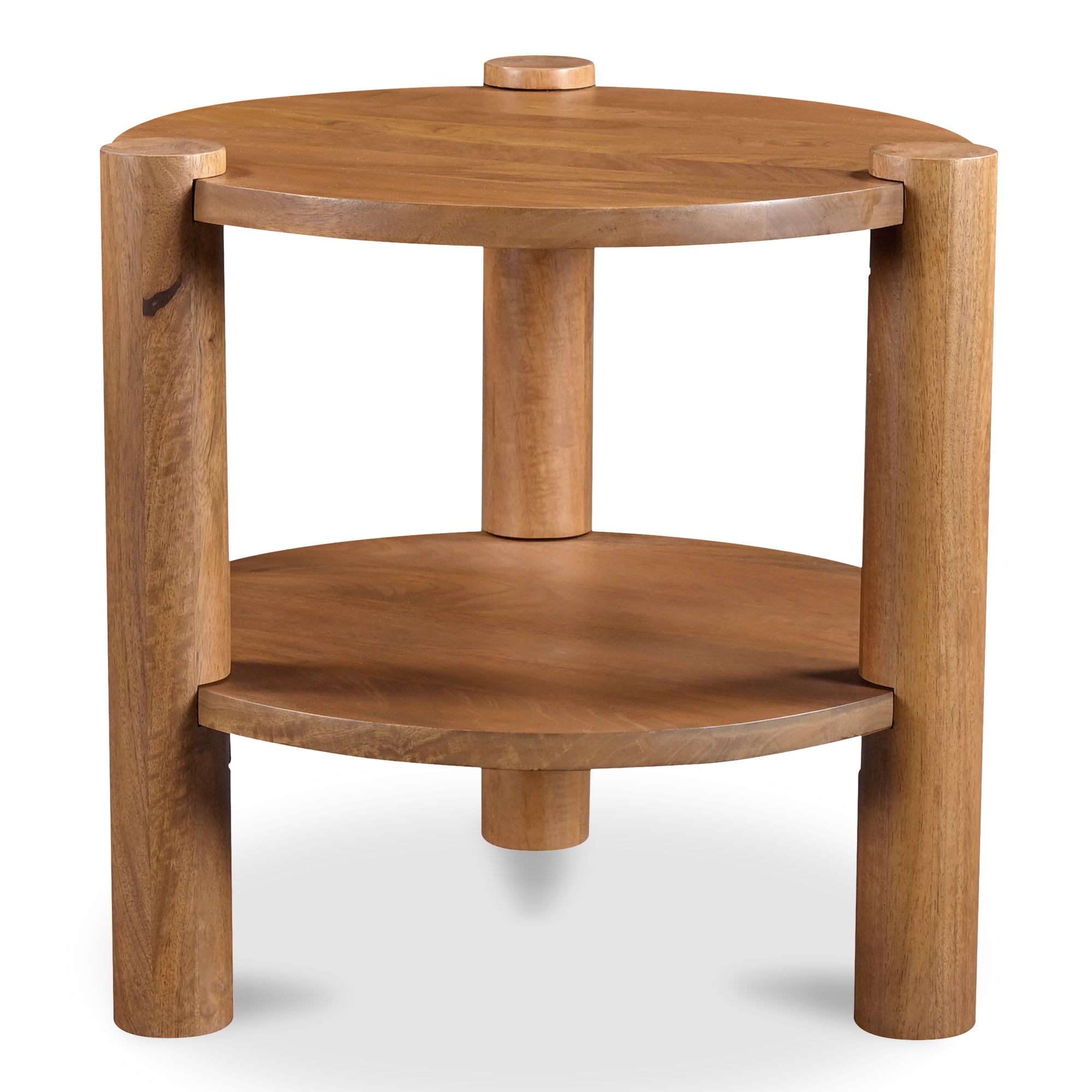 Olsen Accent Table Vintage Brown - Moes Home