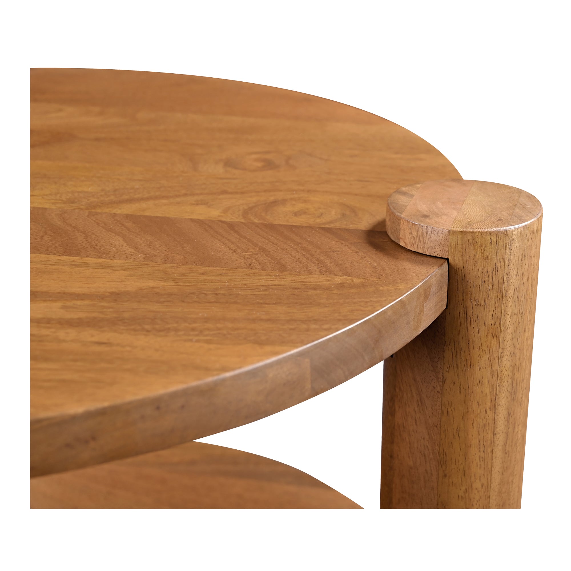 Olsen Accent Table Vintage Brown - Moes Home