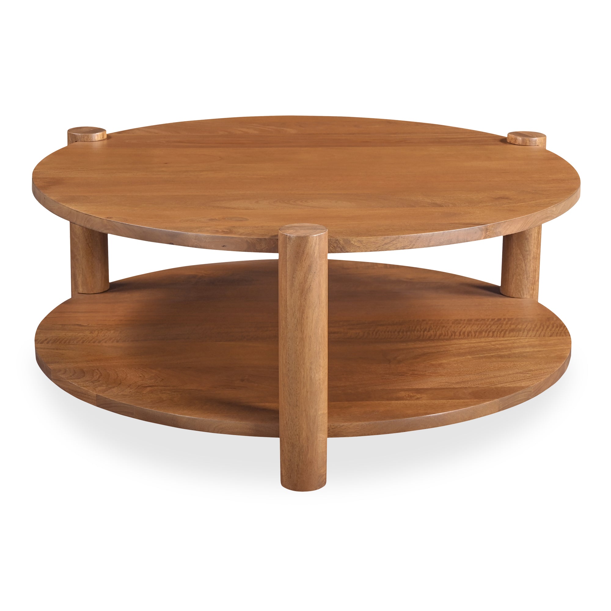 Olsen Coffee Table Vintage Brown - Moes Home