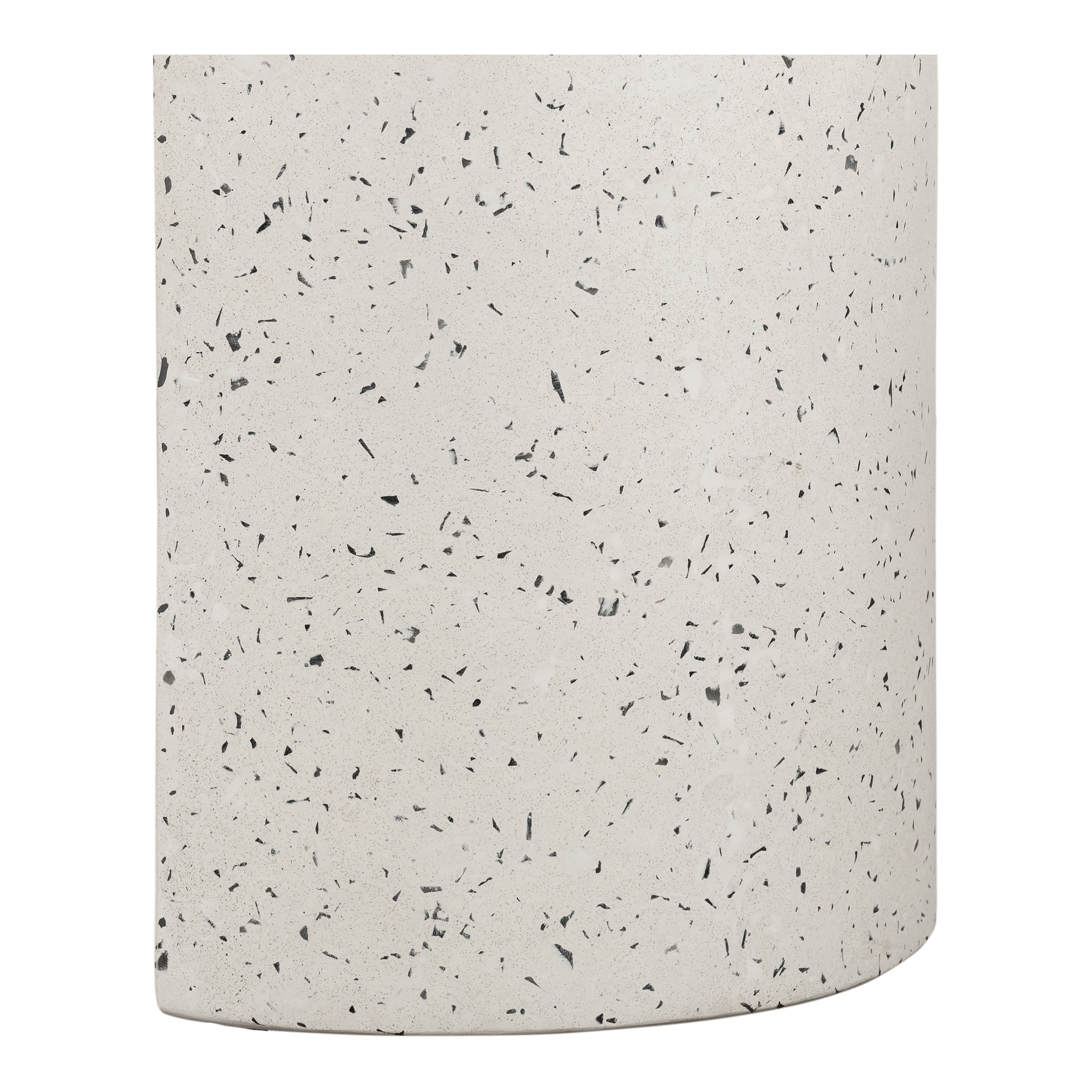 Lyon Outdoor Bench White Terrazzo - Moes Home
