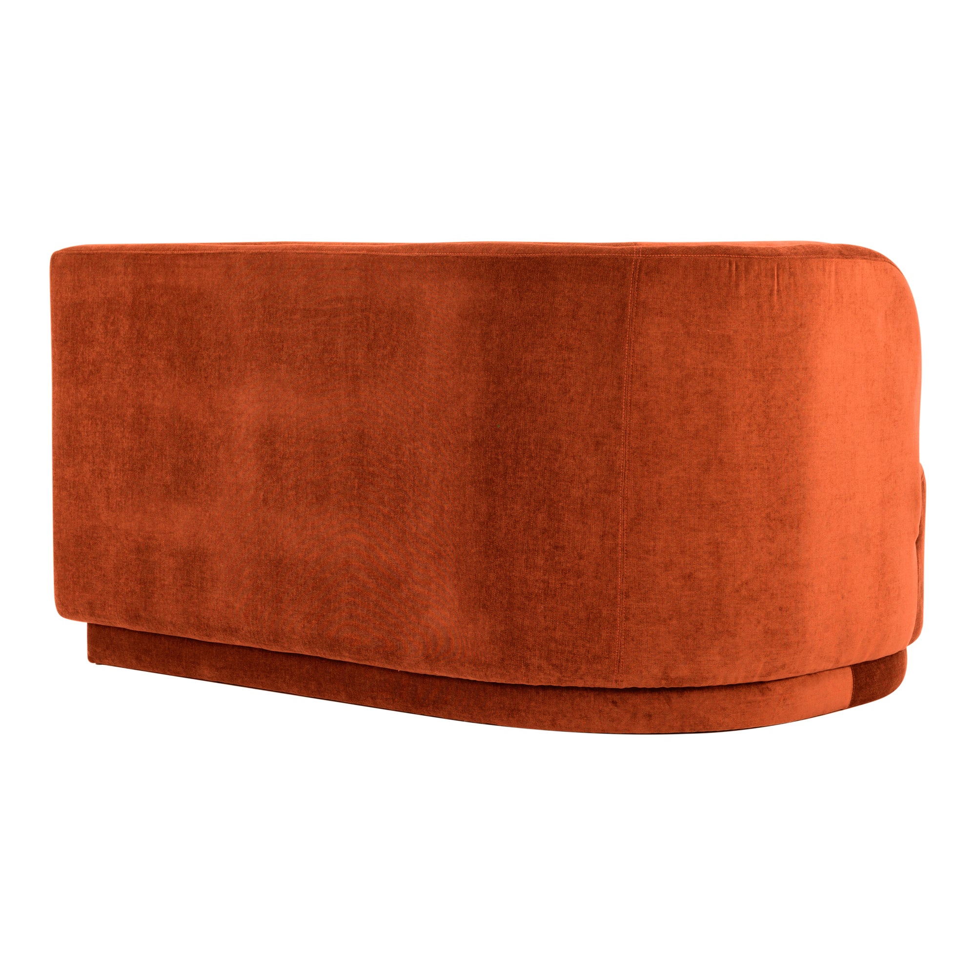 Yoon Chaise Right Fired Rust - Moes Home