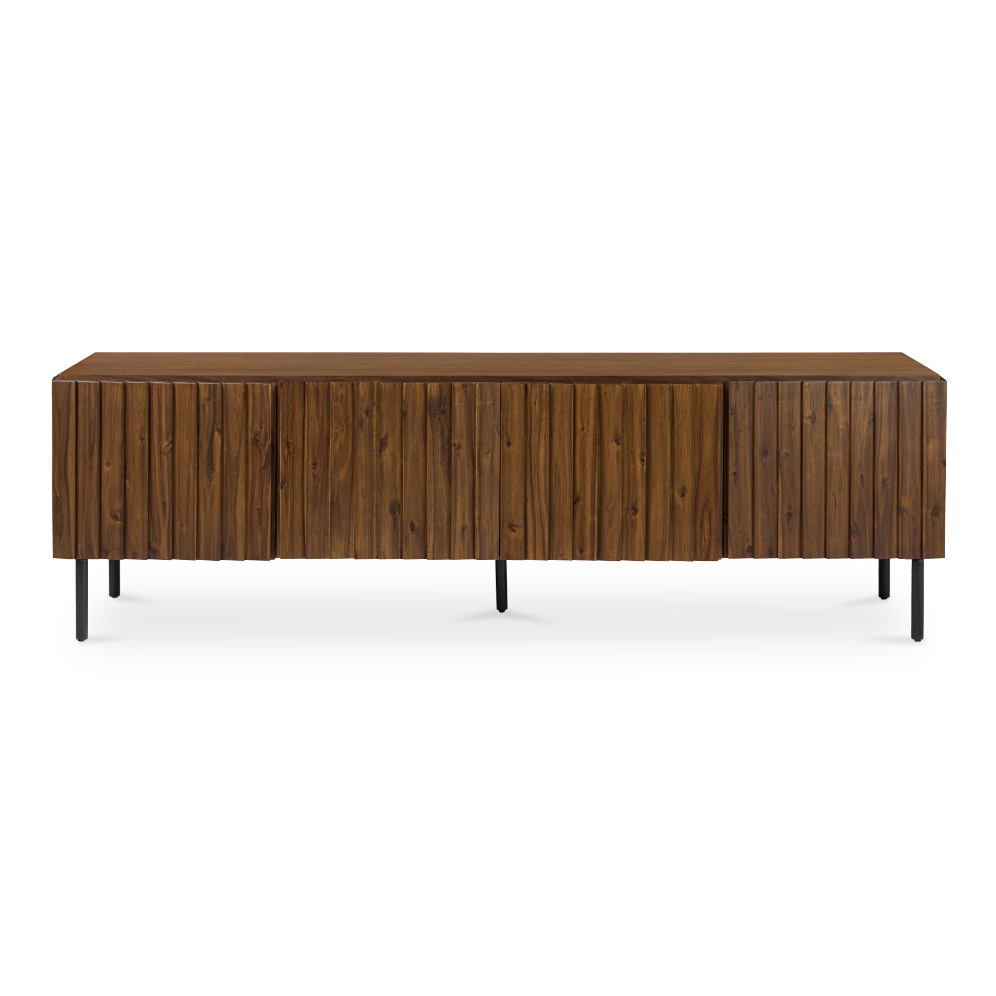 Lincoln Media Cabinet Brown - Moes Home