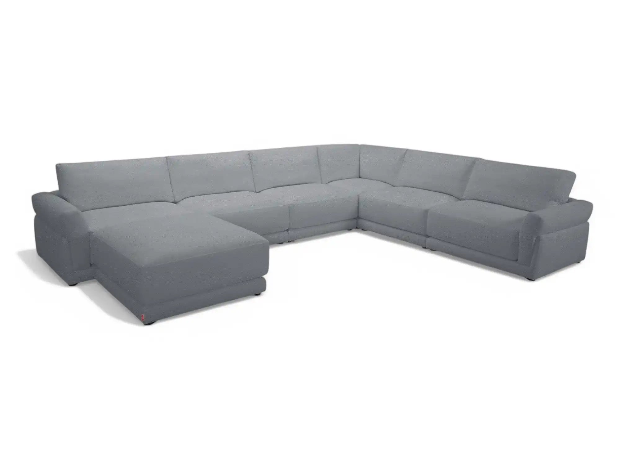 Brent 6-Piece Modular Sectional – Gray - Best Buy Furniture