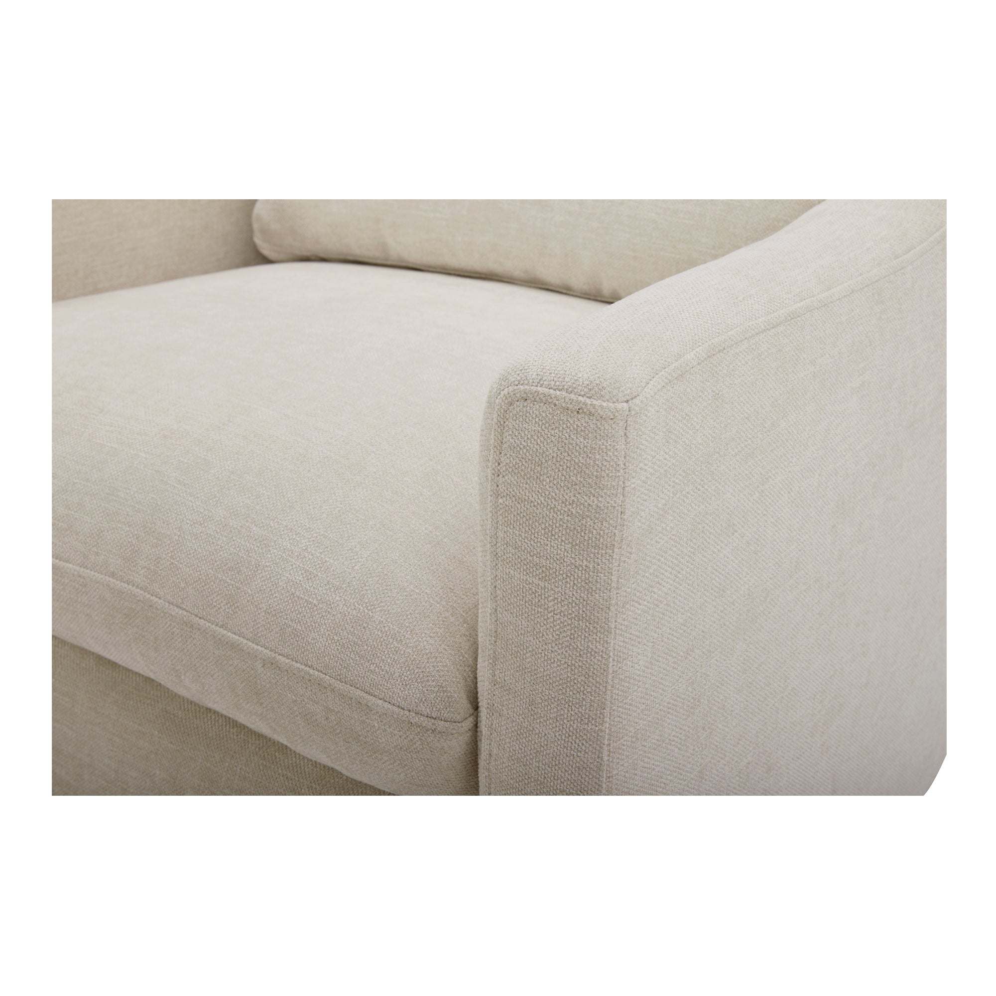 Linden Swivel Chair Soft Taupe