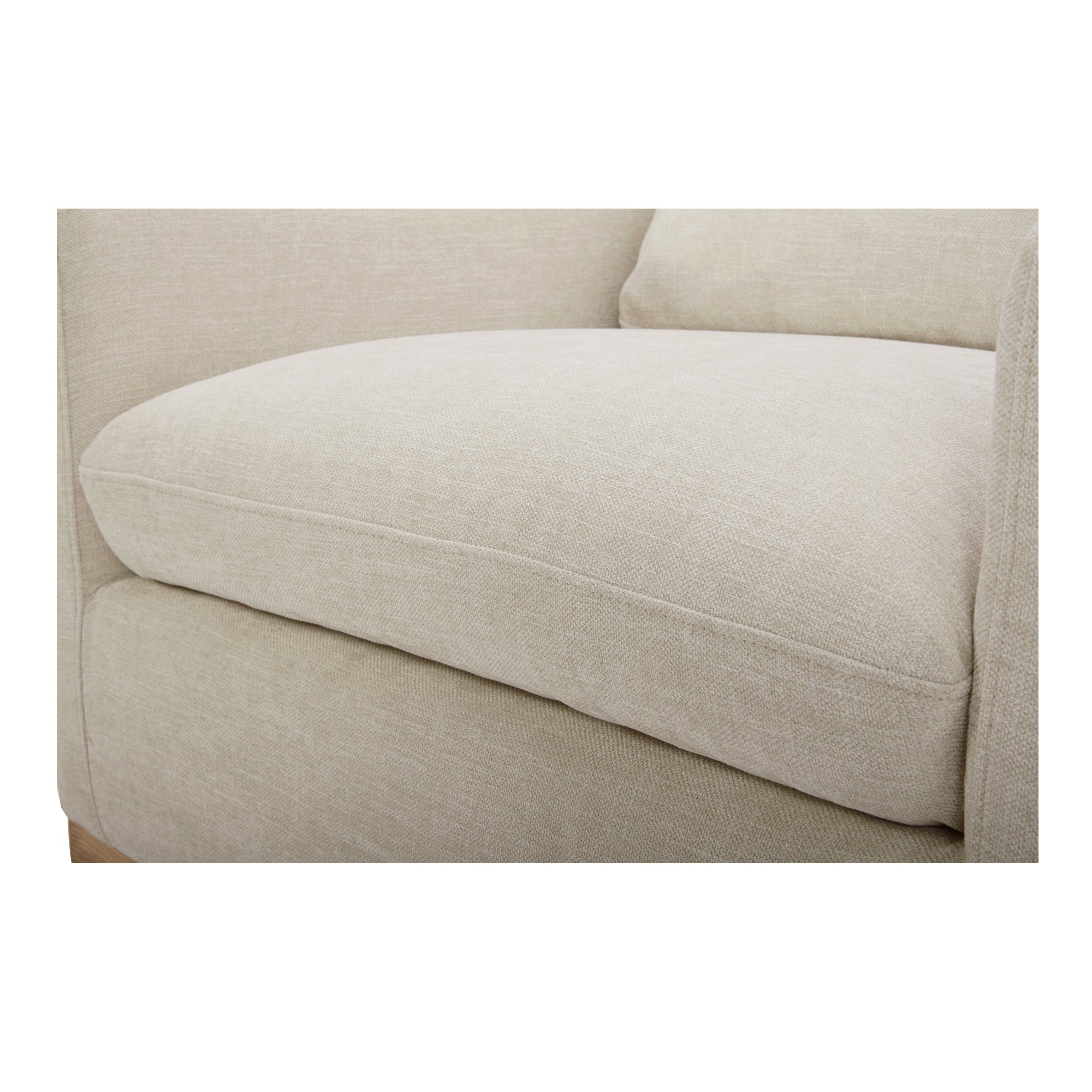 Linden Swivel Chair Soft Taupe