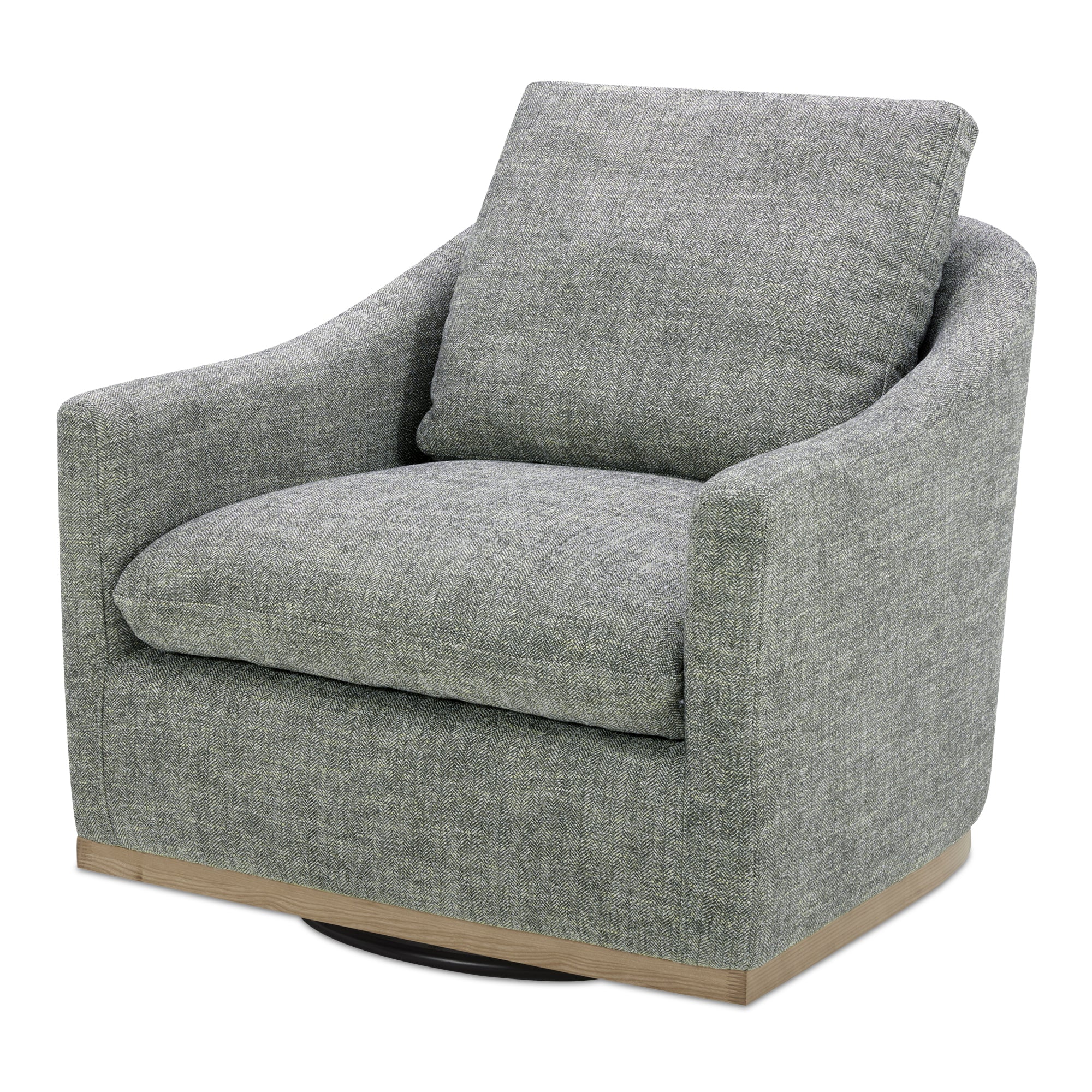 Linden Swivel Chair Soft Taupe