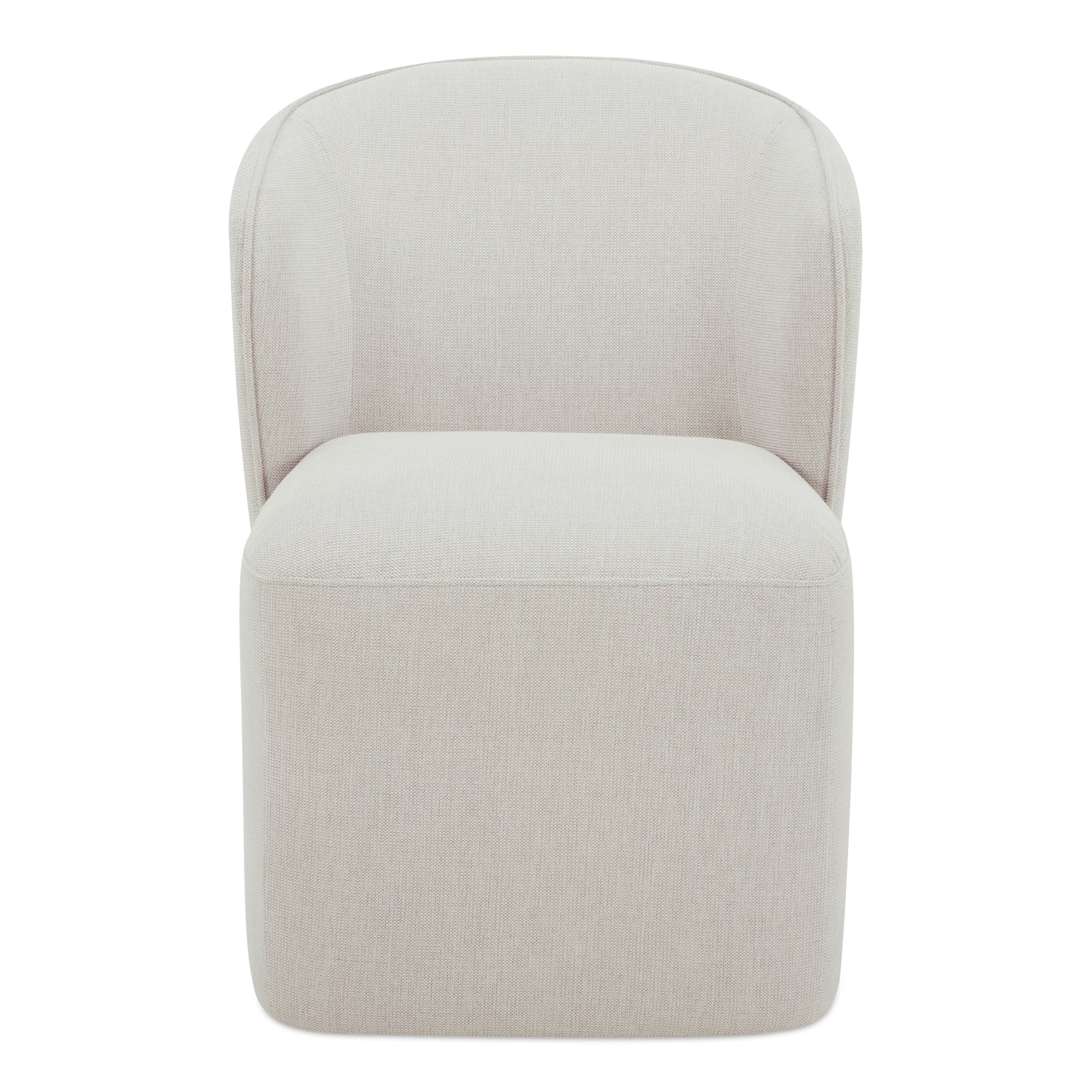 Larson Rolling Dining Chair Navy Blue