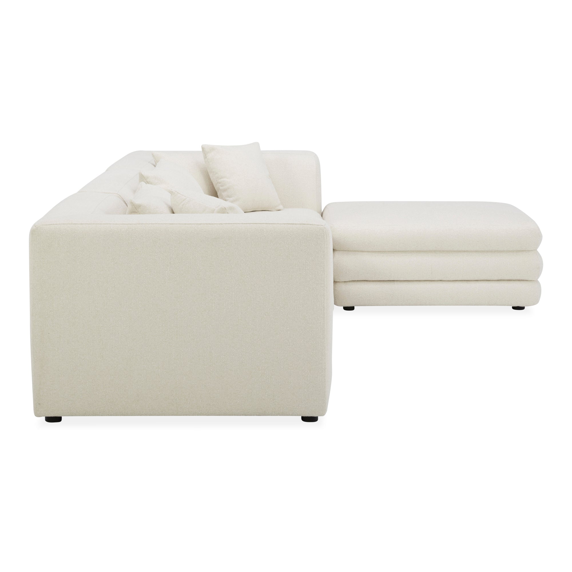 Lowtide Lounge Modular Sectional Warm White - Moes Home
