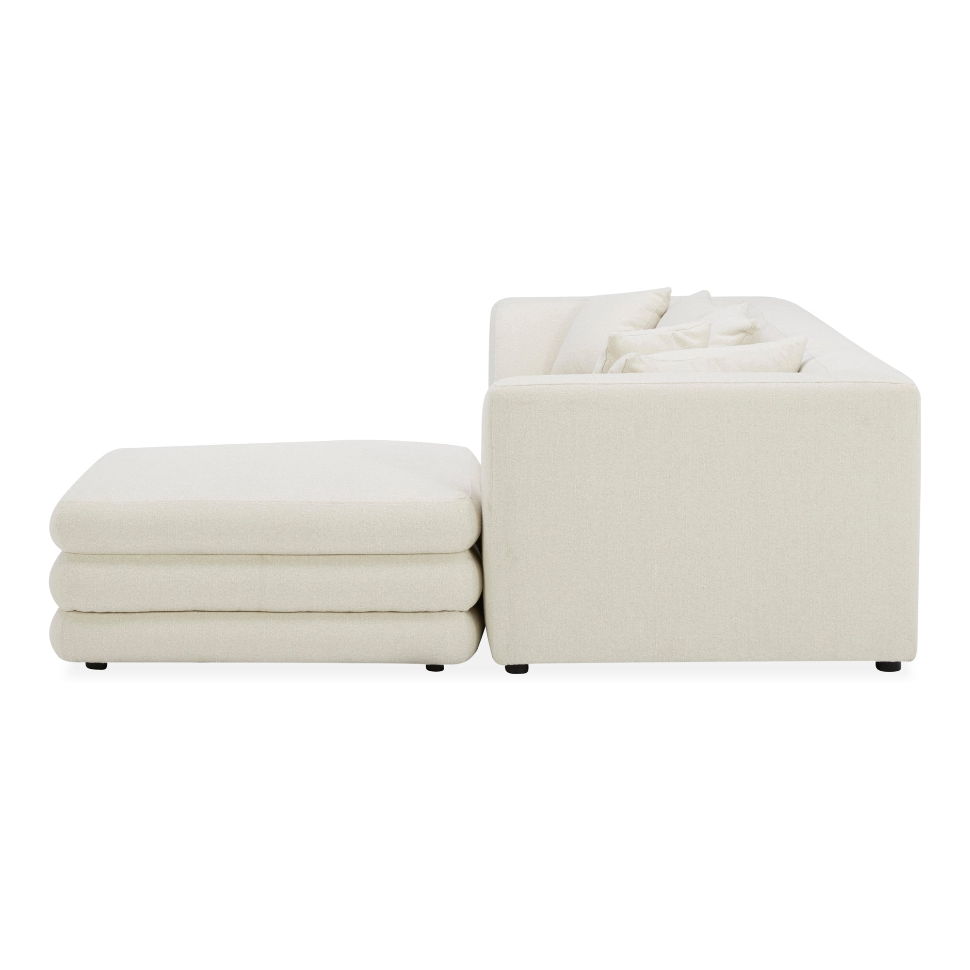 Lowtide Lounge Modular Sectional Warm White - Moes Home