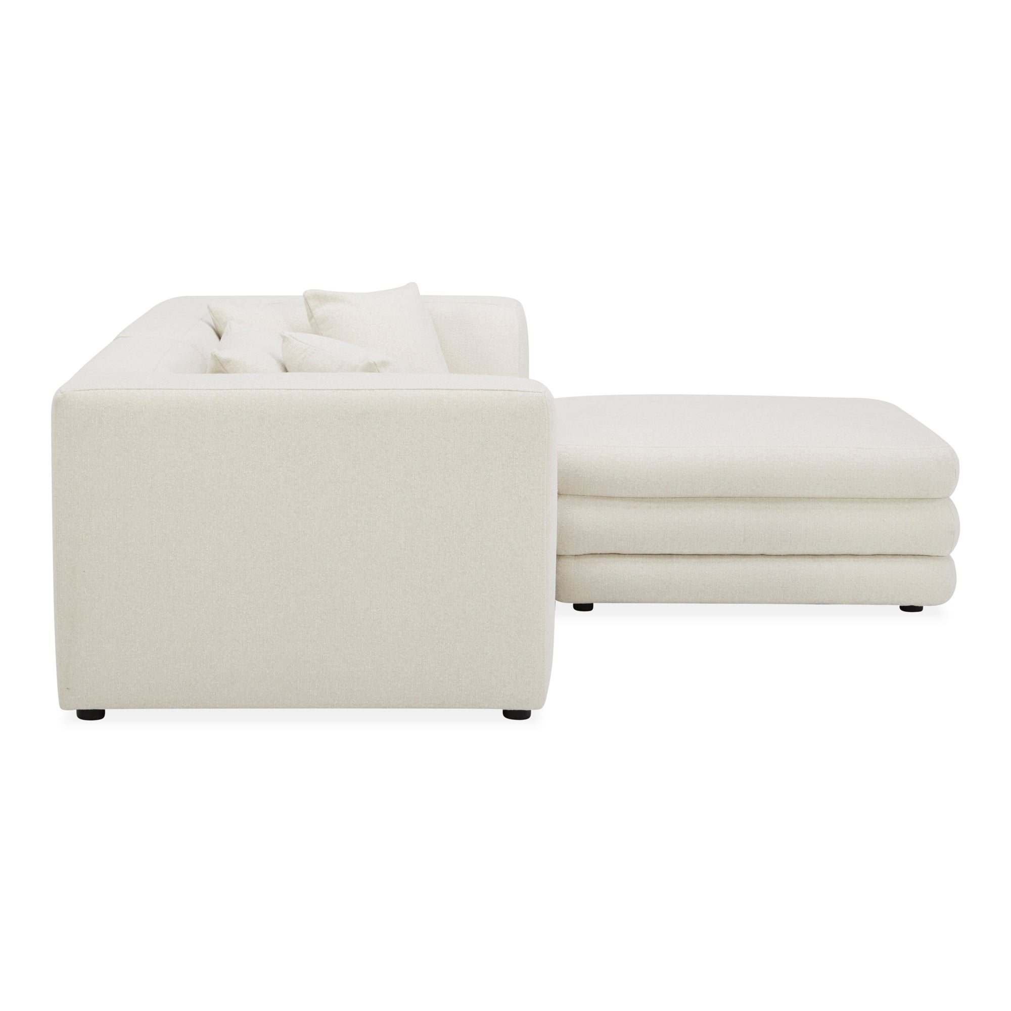 Lowtide Nook Modular Sectional Warm White - Moes Home