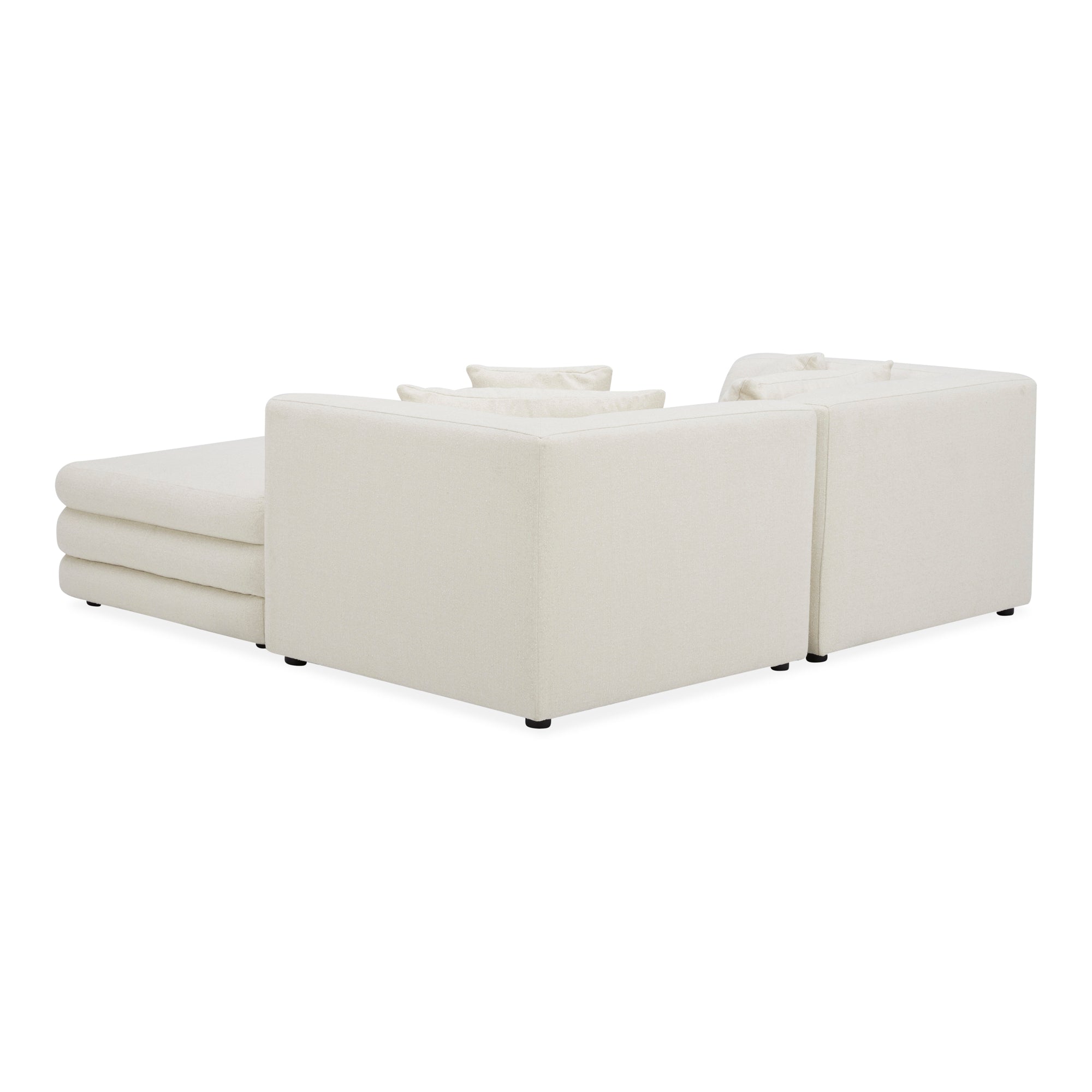 Lowtide Nook Modular Sectional Warm White - Moes Home