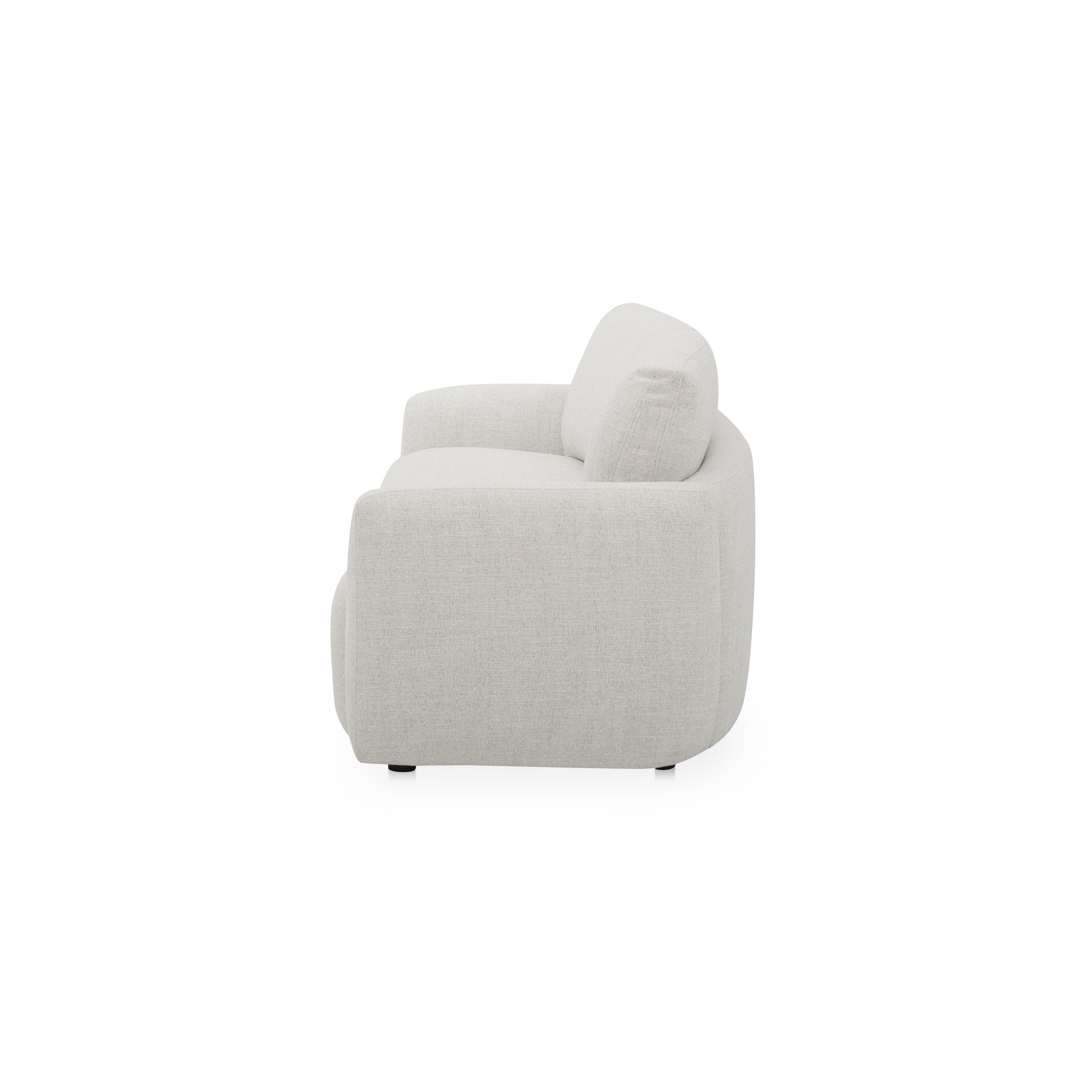 Callie Sofa 91 in. Flecked Oat